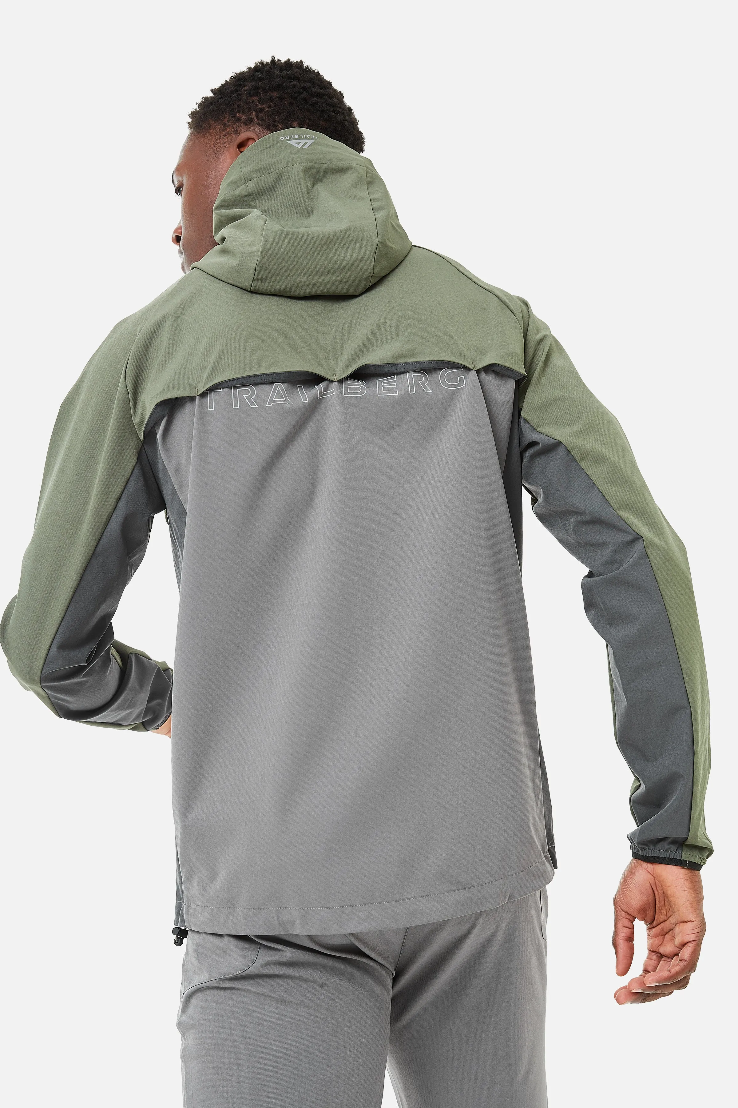 Tricolour Hood - Khaki/Grey sold by Trailberg product image thumbnail 2