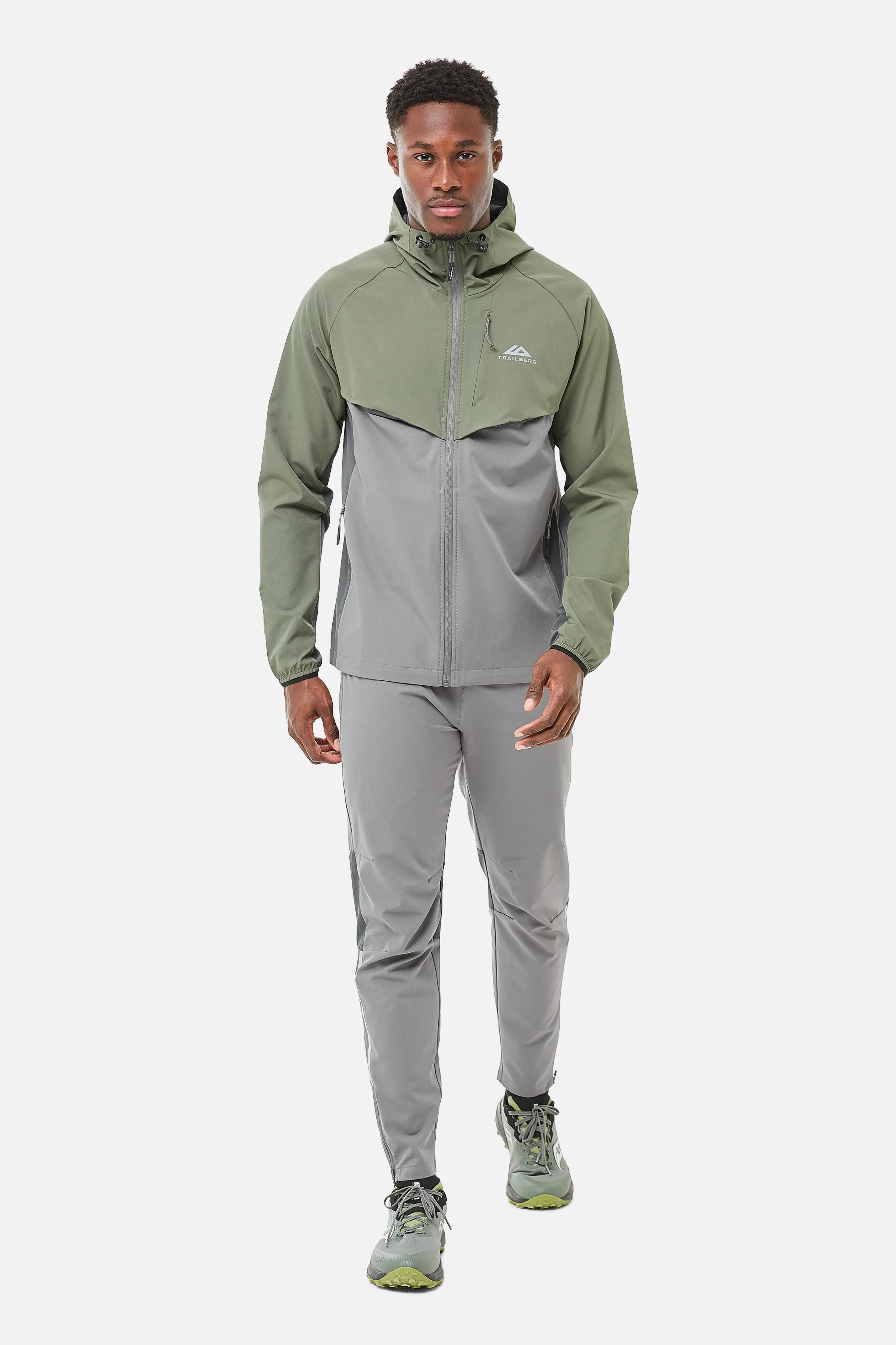 Tricolour Hood - Khaki/Grey sold by Trailberg product image thumbnail 3