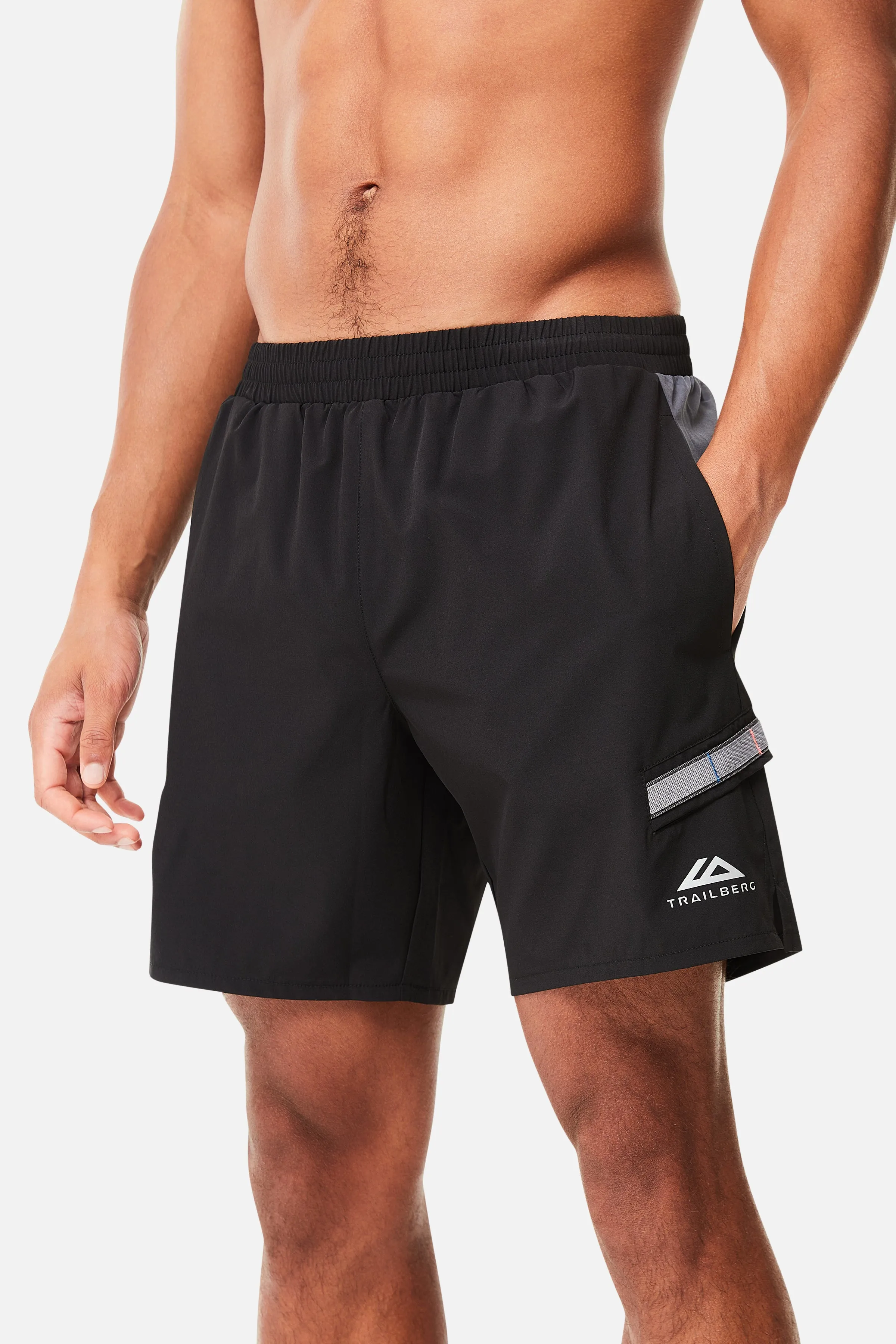 Triathlon 3.0 Short - Black/Charcoal Grey sold by Trailberg product image thumbnail 5