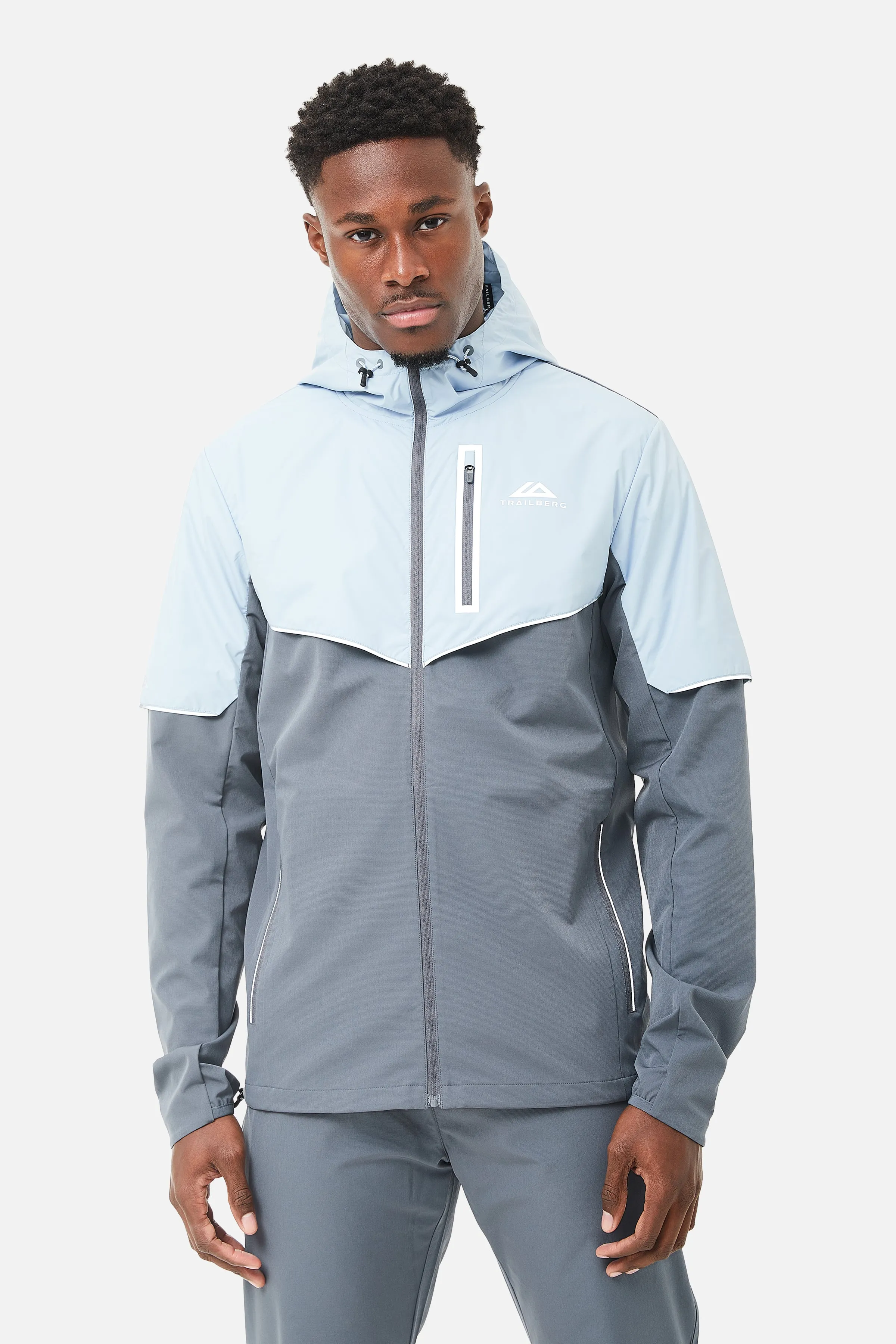 Vertigo 2.0 Hood - Grey/Blue sold by Trailberg