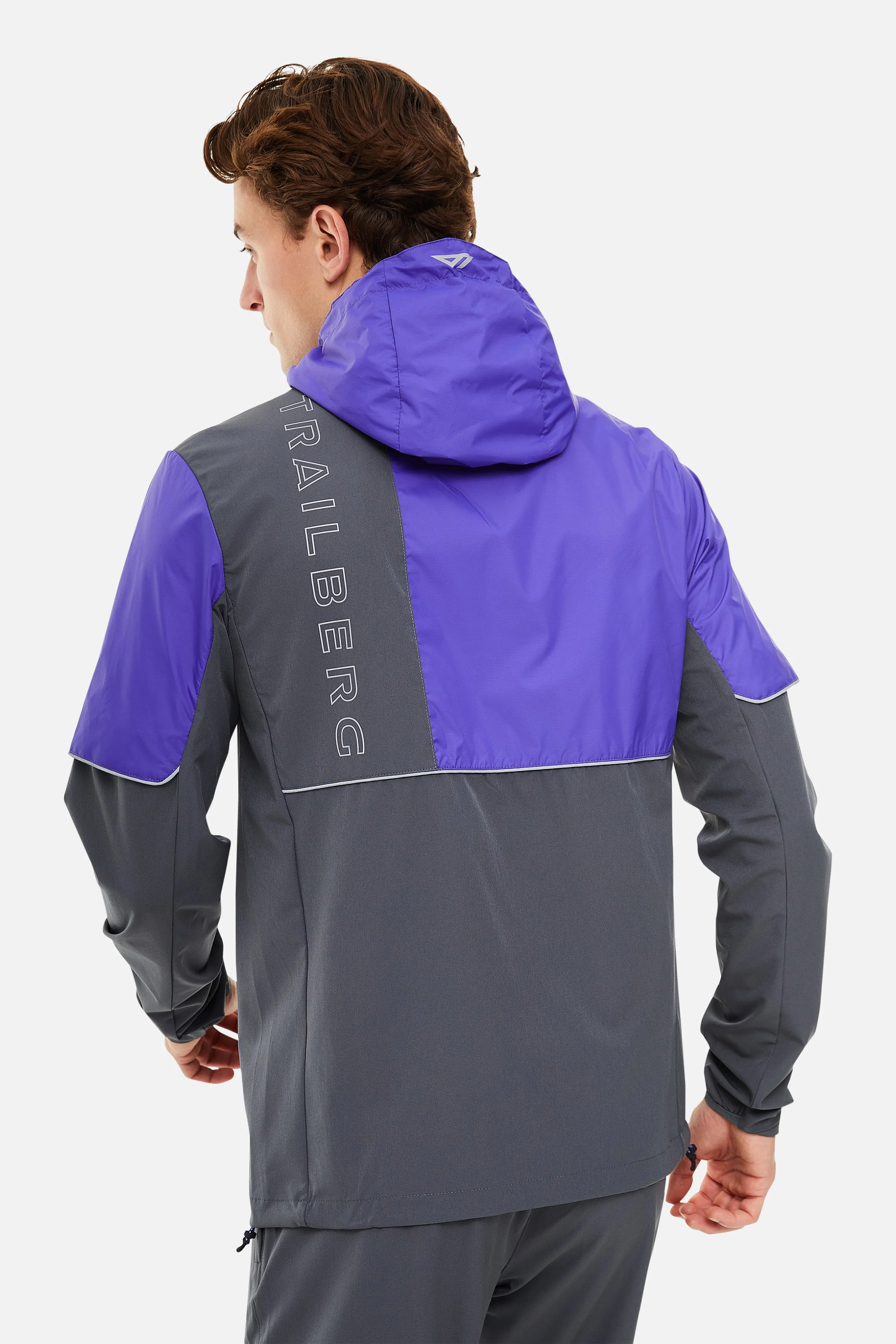 Vertigo 2.0 Hood - Grey/Purple sold by Trailberg product image thumbnail 2