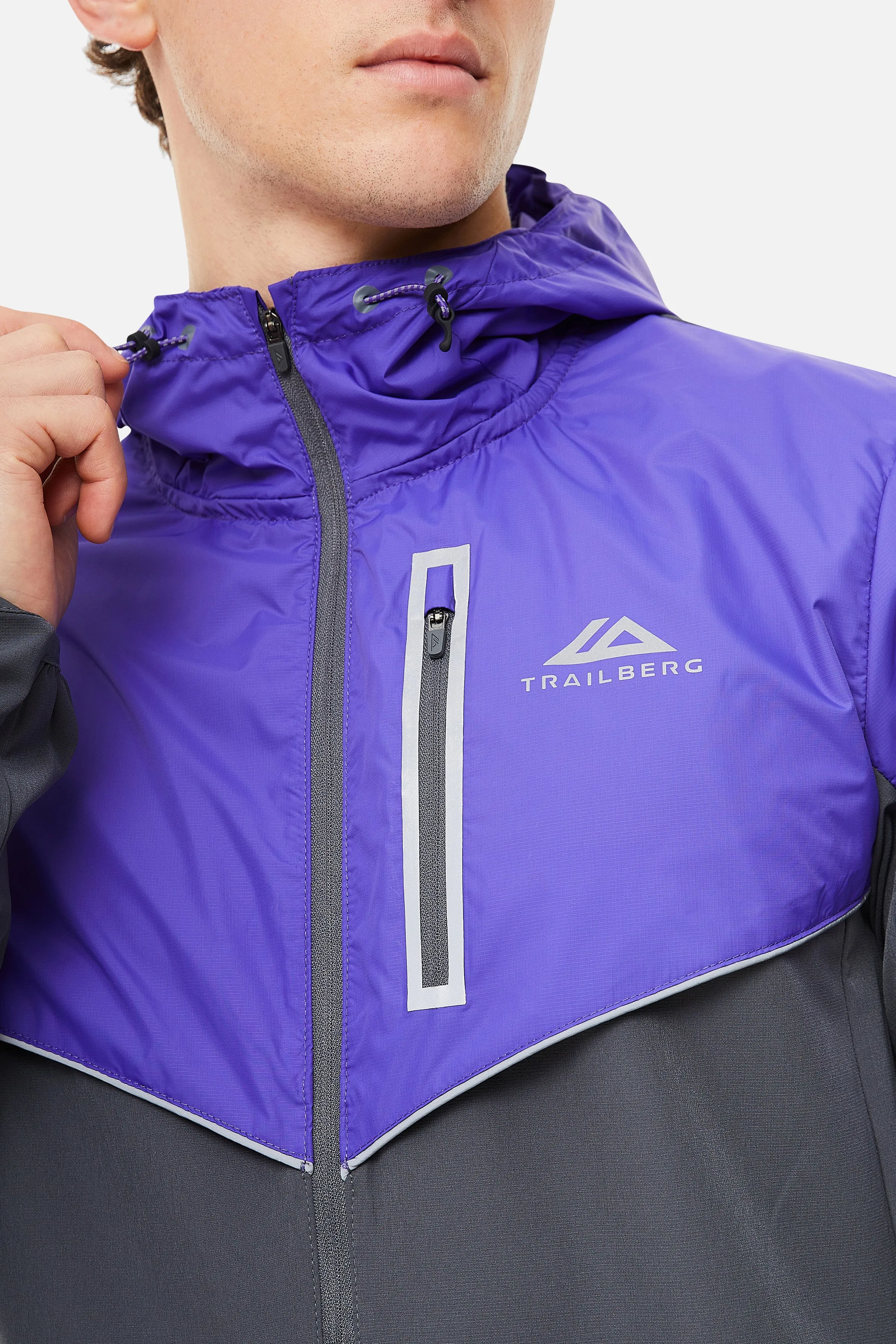 Vertigo 2.0 Hood - Grey/Purple sold by Trailberg product image thumbnail 4