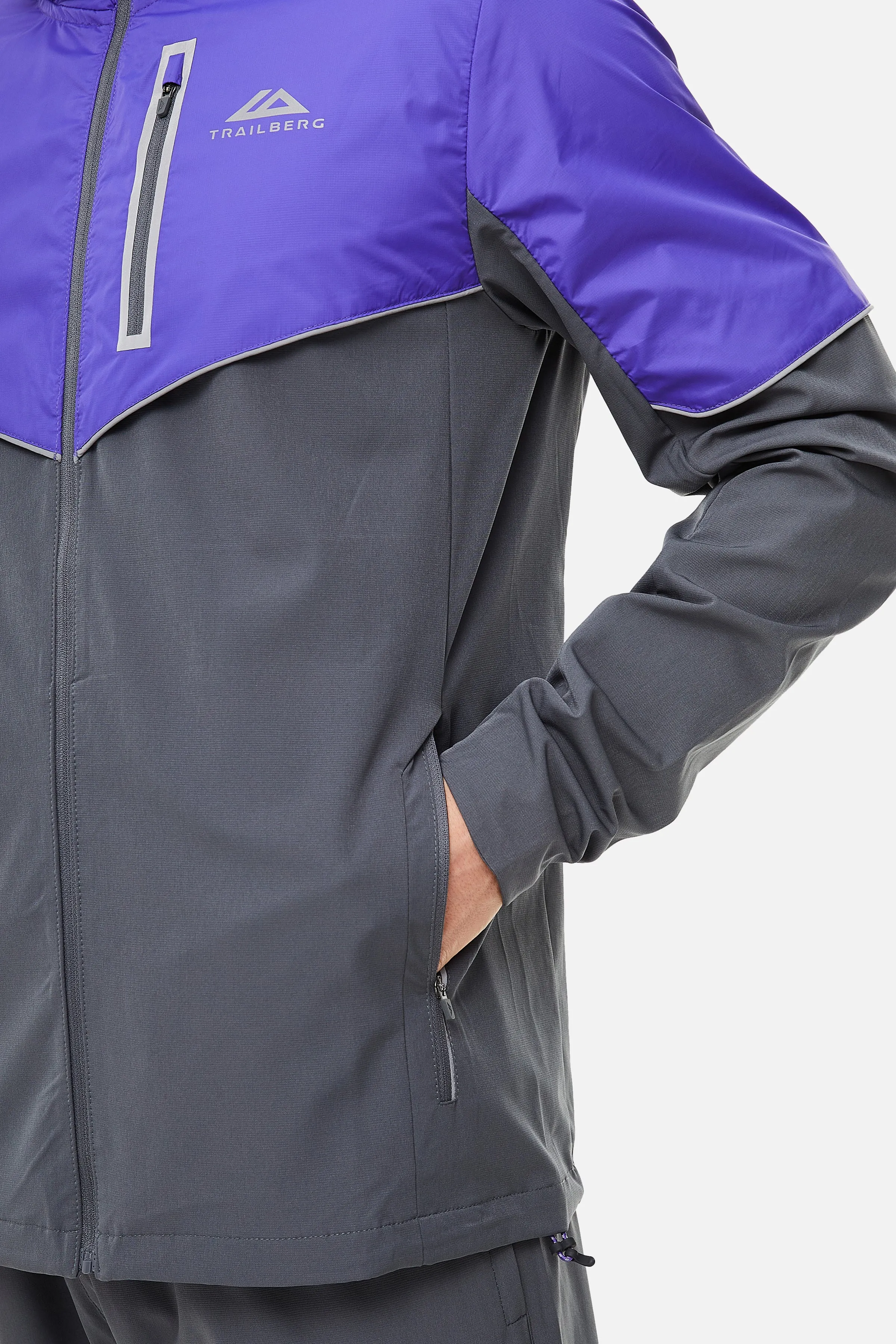 Vertigo 2.0 Hood - Grey/Purple sold by Trailberg product image thumbnail 5