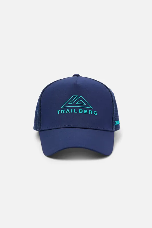 Ridge Trucker Cap - Navy/Tropical Depths sold by Trailberg