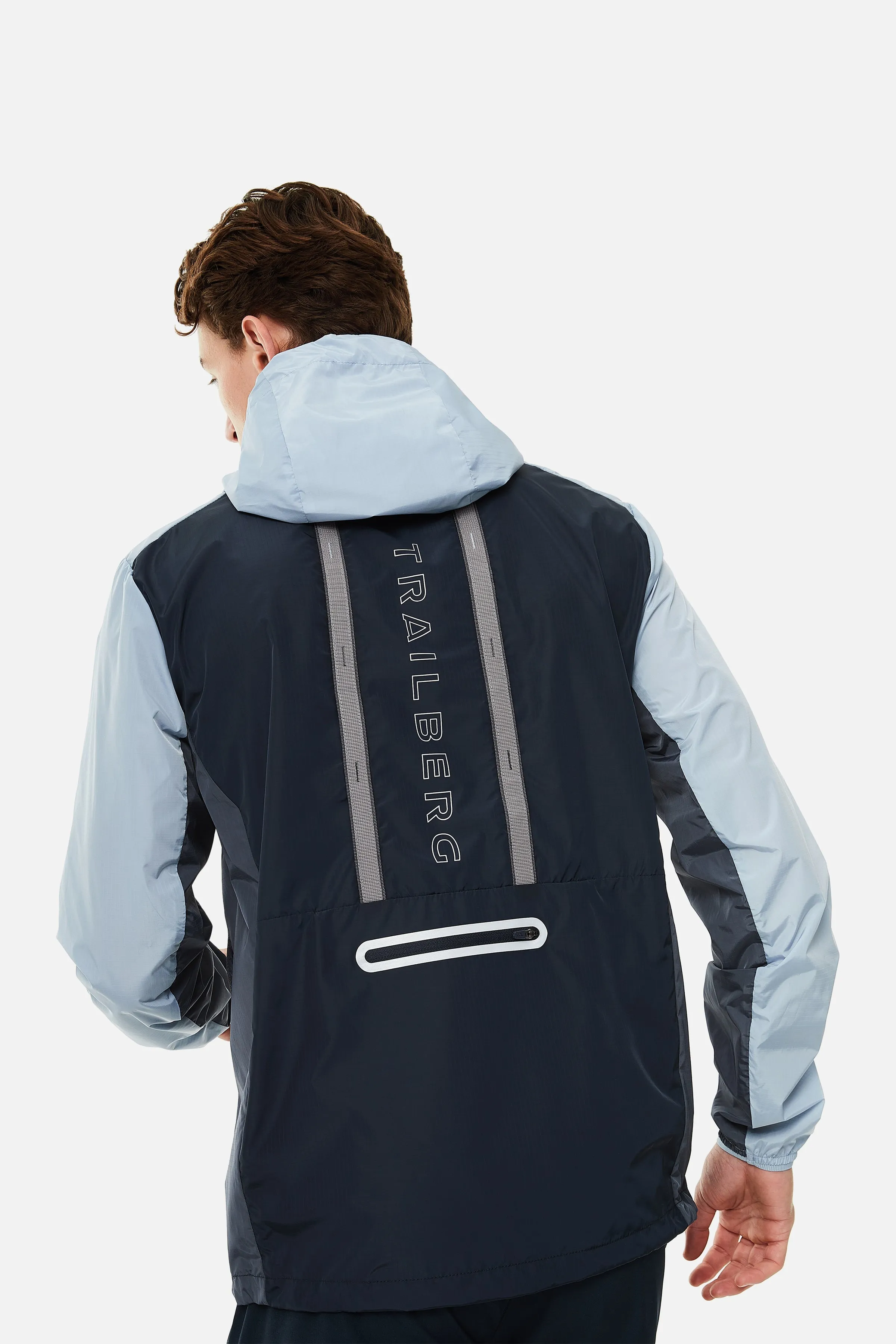 SS25 Triathlon Tracksuit - Navy/Grey/Blue sold by Trailberg product image thumbnail 2