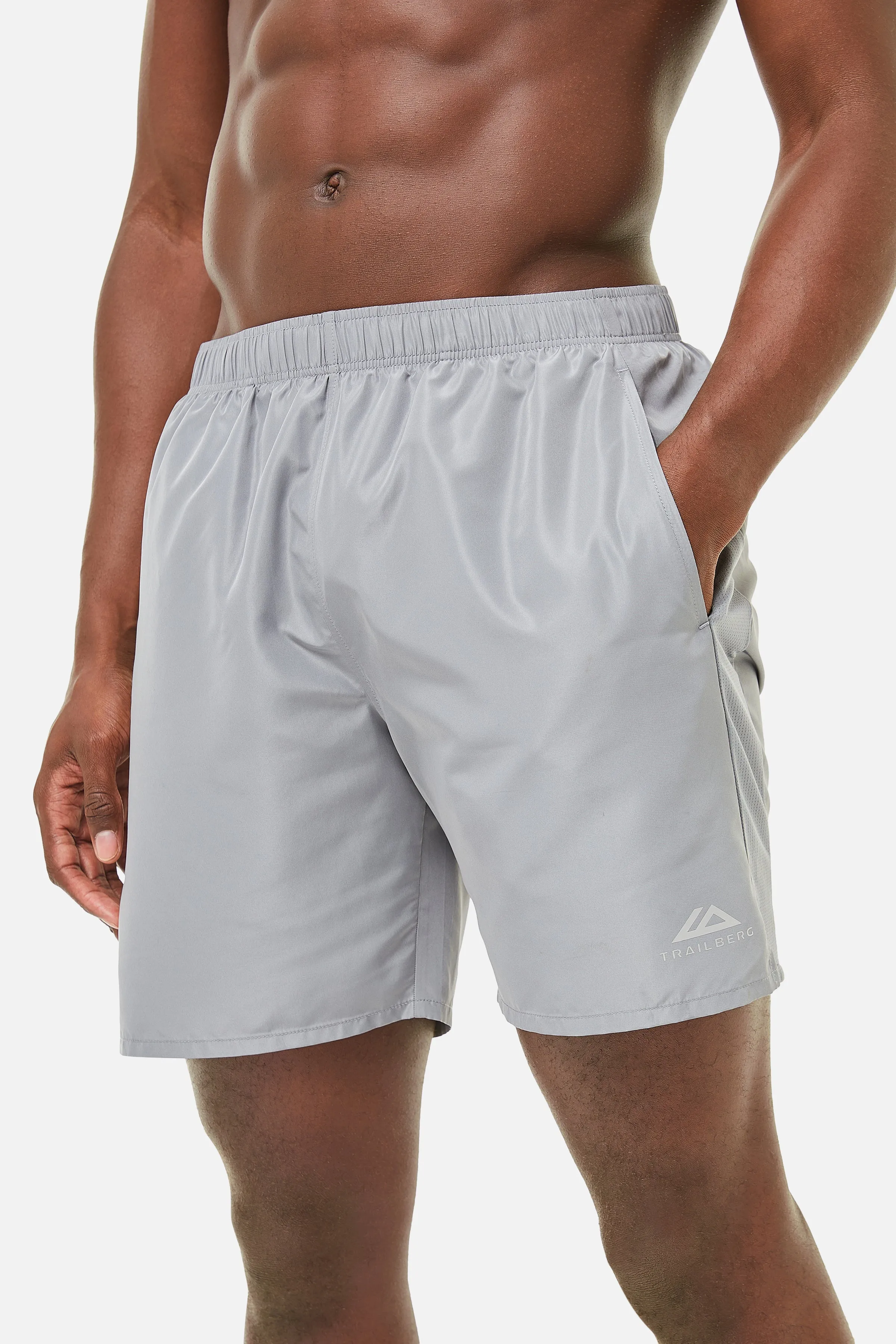 Essentials AW24 Short - Grey sold by Trailberg product image thumbnail 4