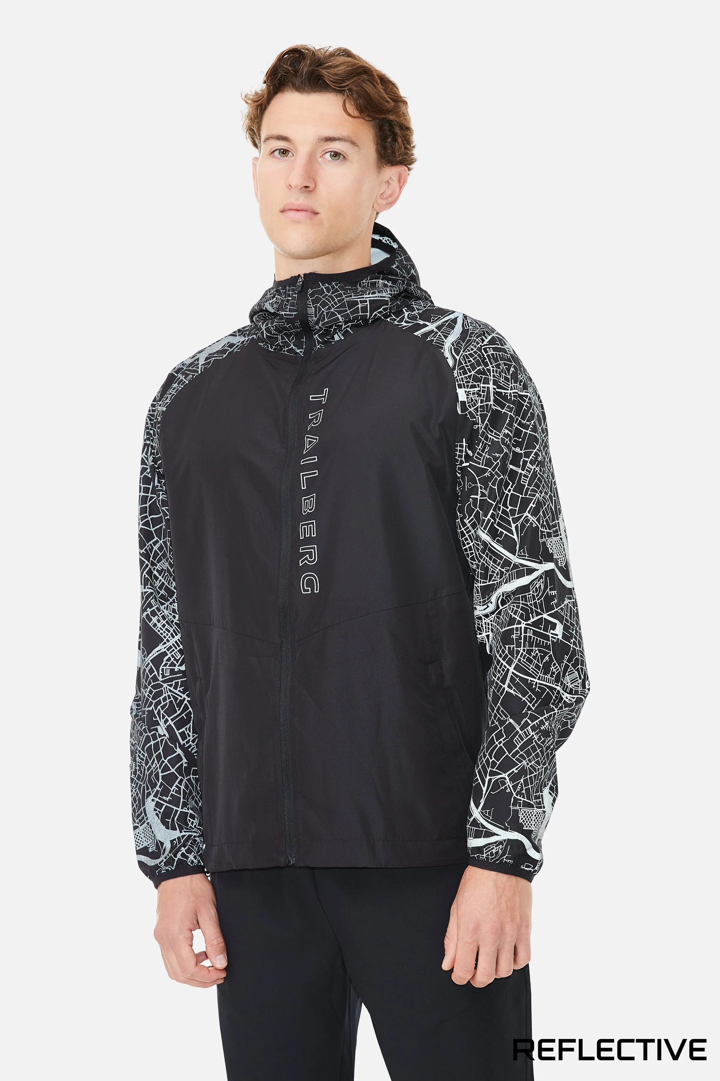 Geneva Windbreaker - Black sold by Trailberg