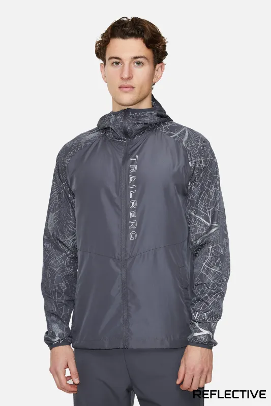 Geneva Windbreaker - Charcoal Grey sold by Trailberg