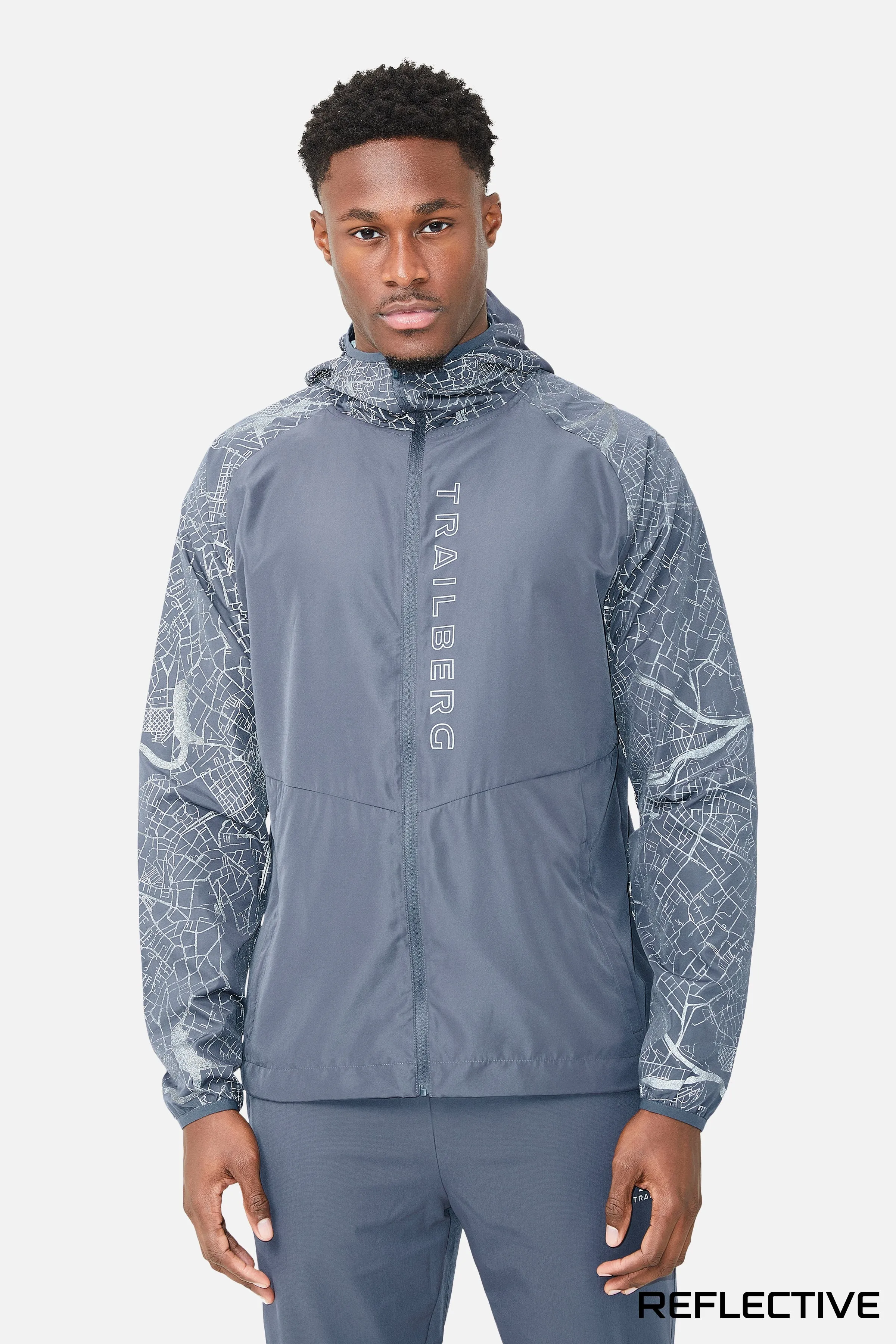 Geneva Windbreaker - Ombre Blue sold by Trailberg