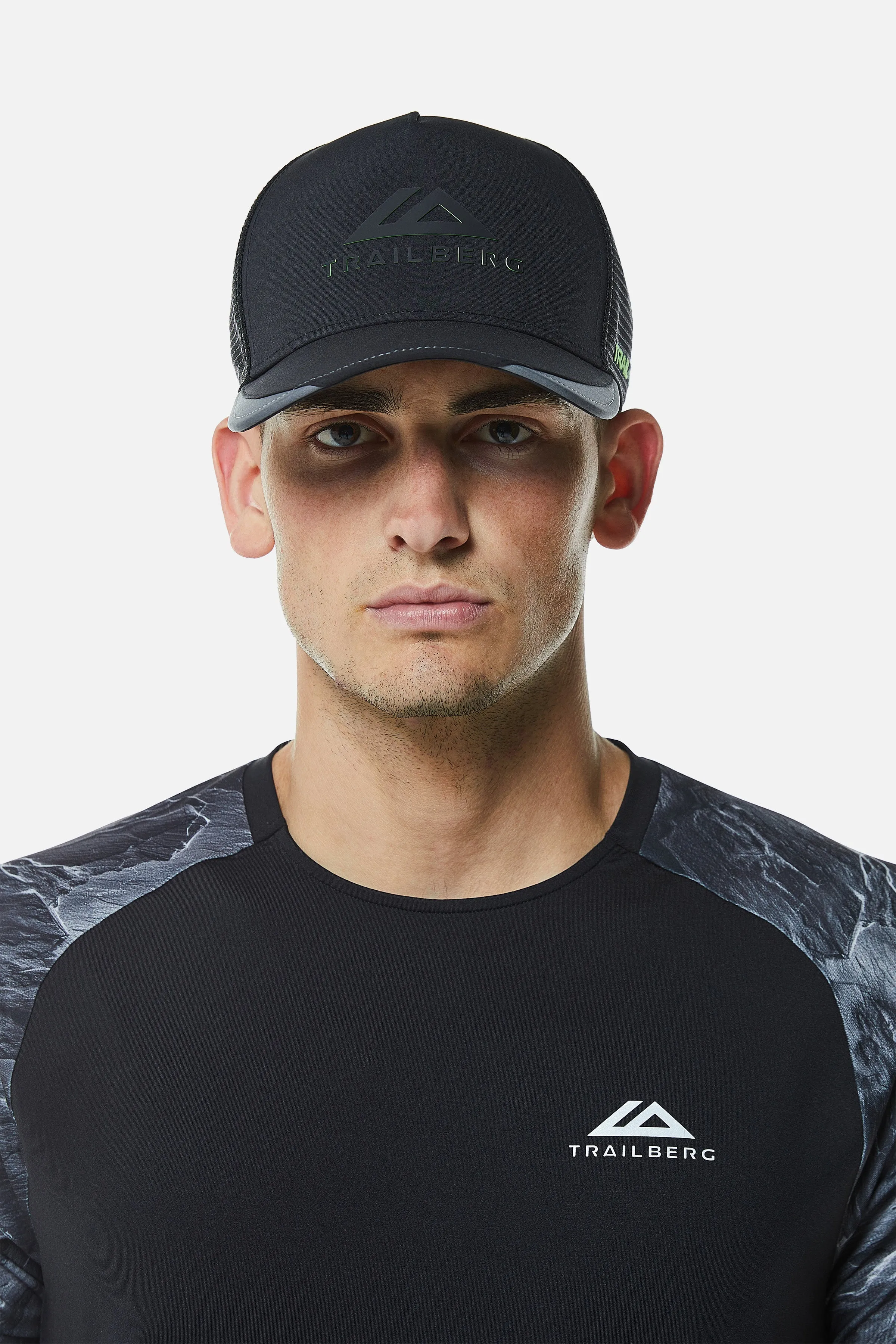 Vertex Obsidian Trucker Cap - Black/Neon Lime sold by Trailberg product image thumbnail 2