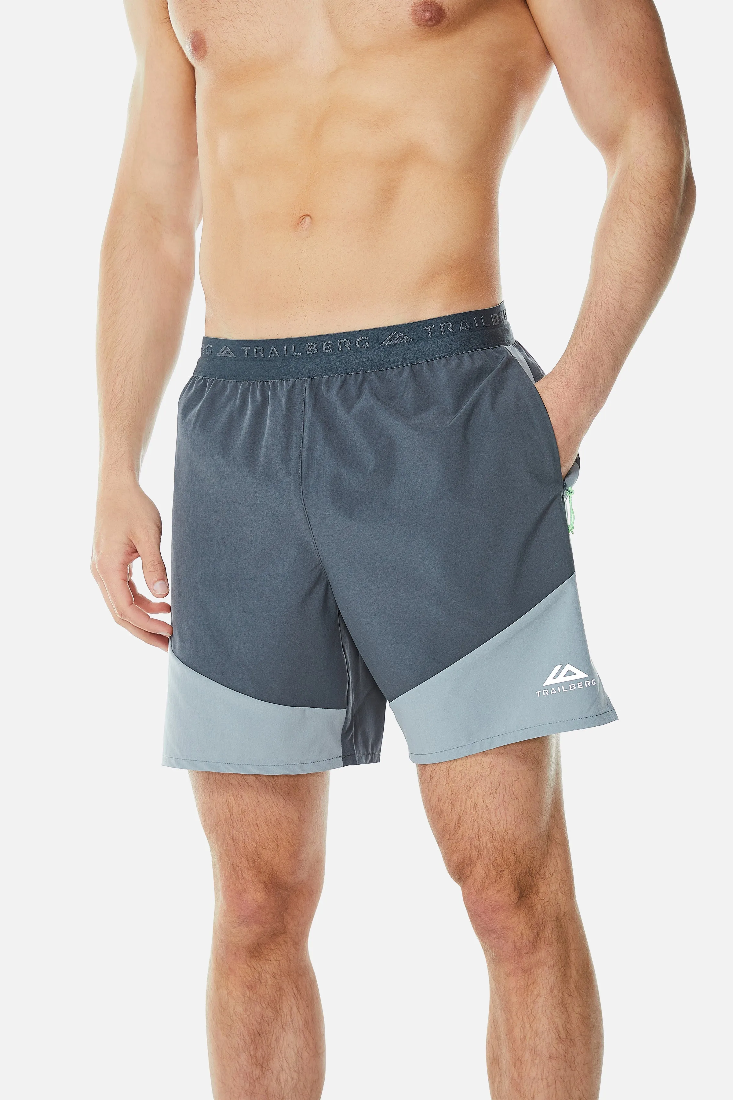 Surge Short - Iron Grey/Moon Grey sold by Trailberg product image thumbnail 3