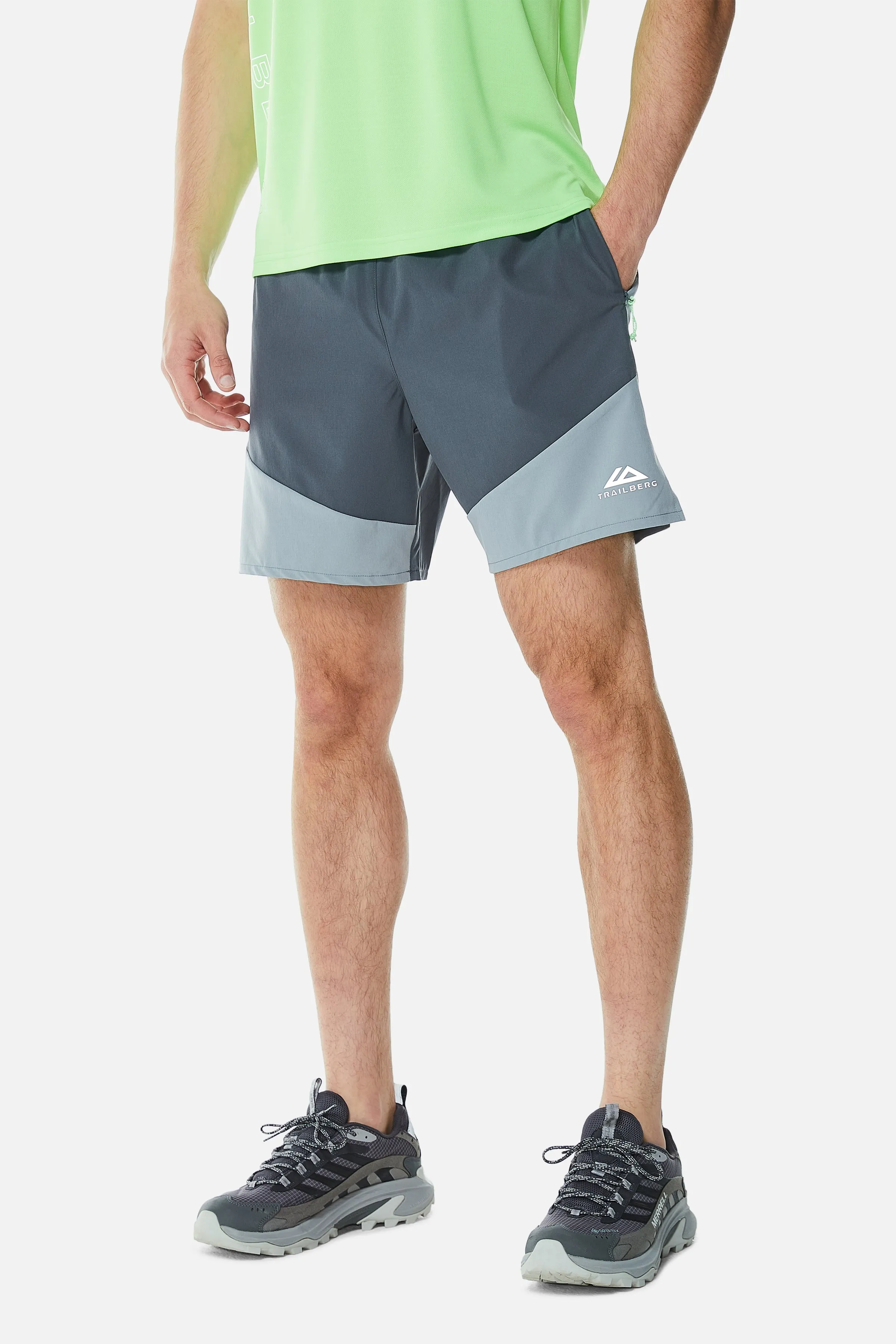 Surge Short - Iron Grey/Moon Grey sold by Trailberg product image thumbnail 2