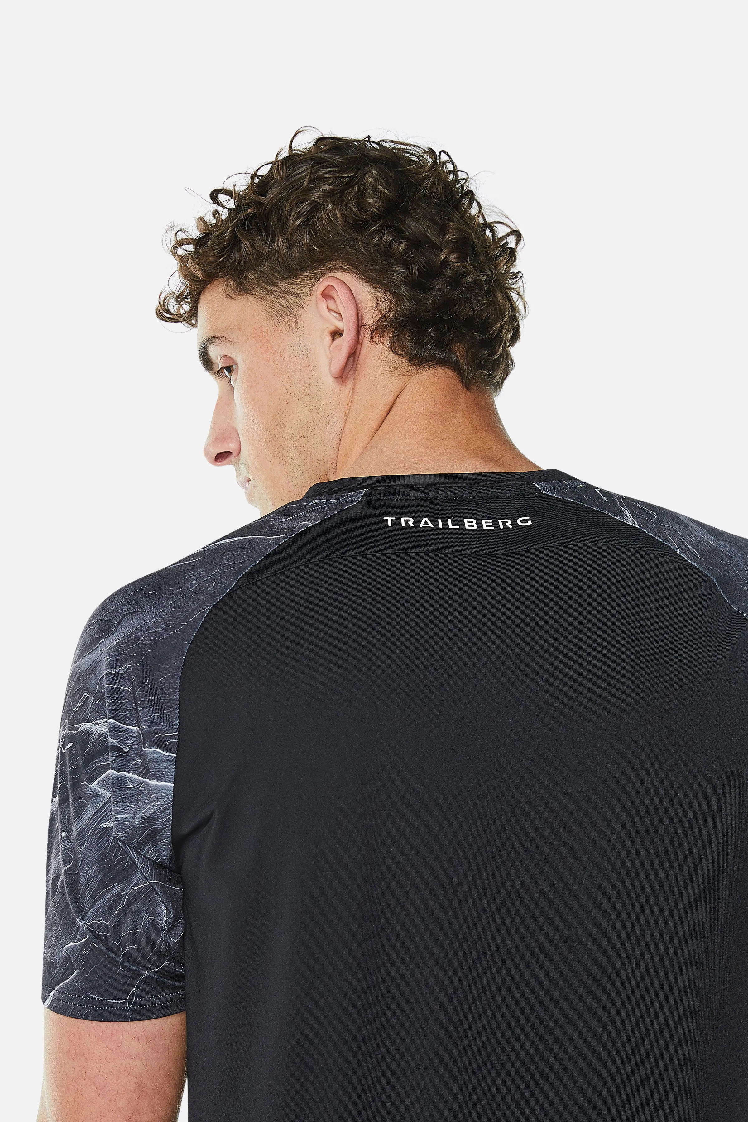 Vertex Obsidian Tee - Black/Neon Lime sold by Trailberg product image thumbnail 4