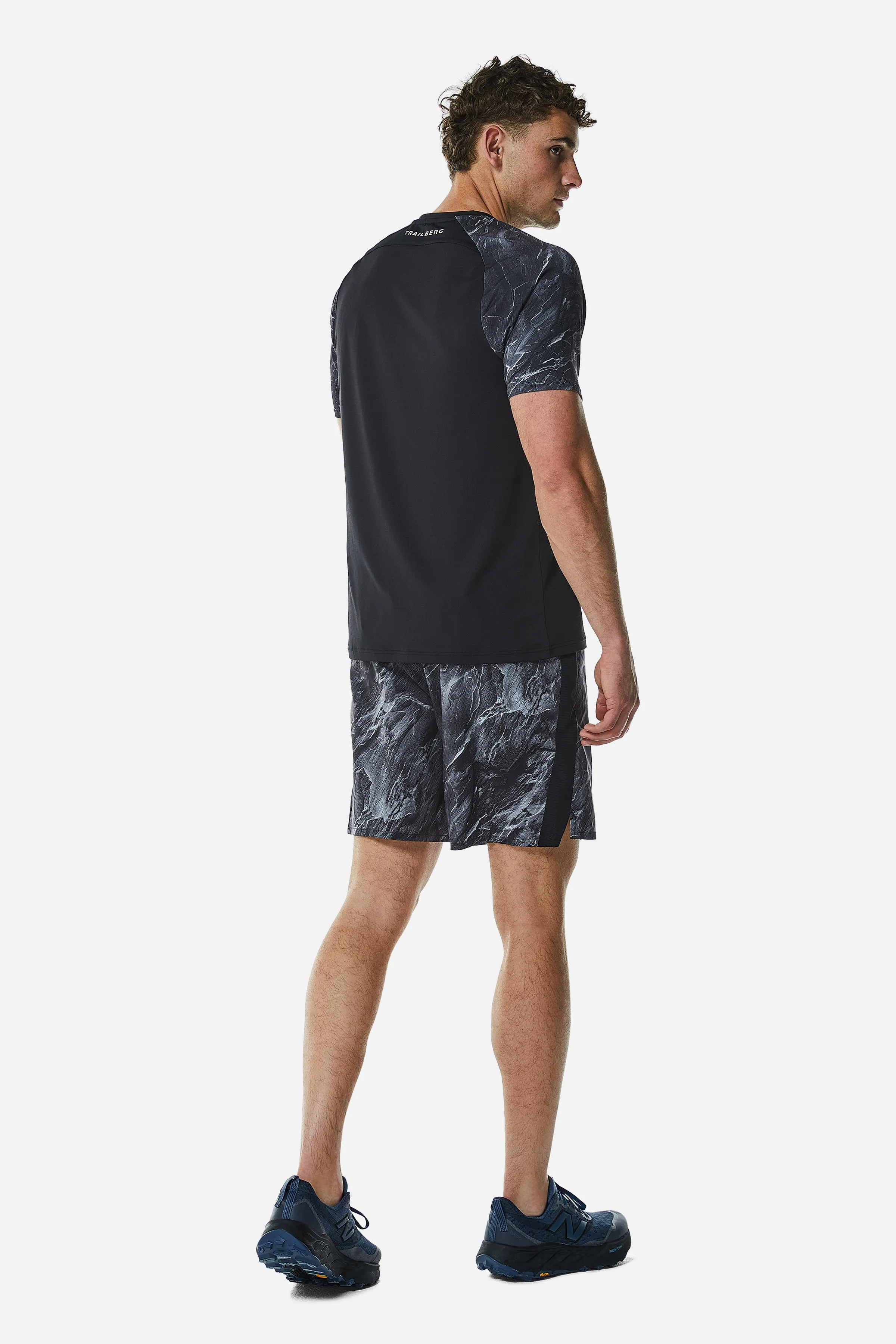 Vertex Obsidian Tee - Black/Neon Lime sold by Trailberg product image thumbnail 3