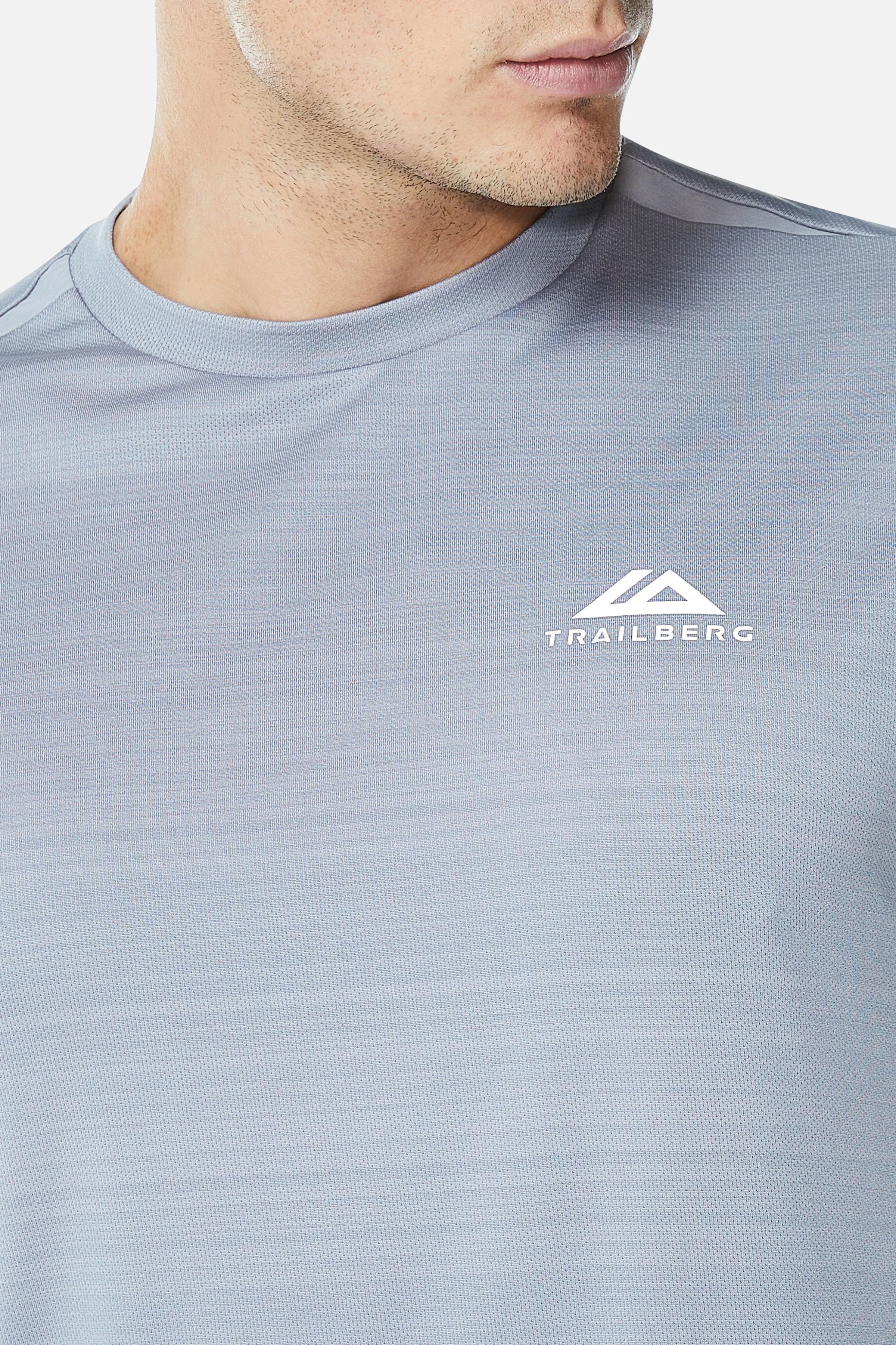 SS25 Cloud Tee - Frosted Fog sold by Trailberg product image thumbnail 5