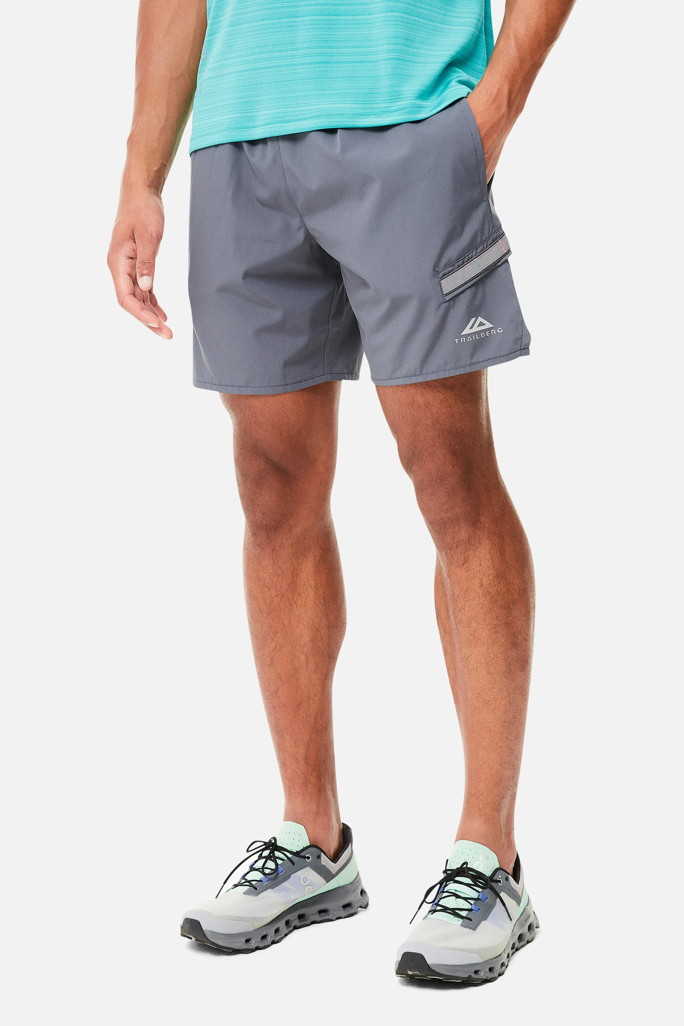 Triathlon 3.0 Short - Mid Grey/Midnight Blue sold by Trailberg product image thumbnail 3