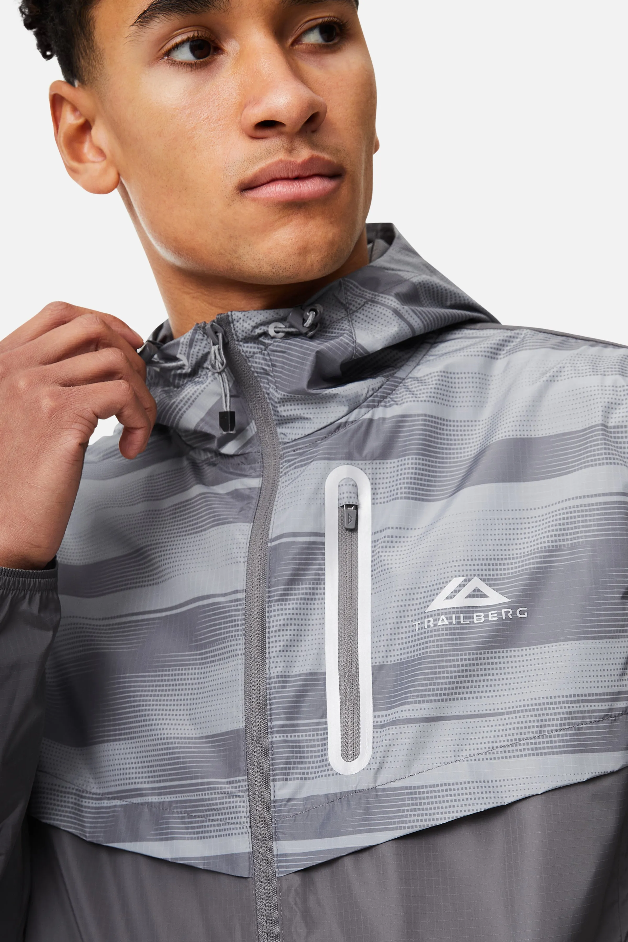Dimension 2.0 Windbreaker - Smoke Grey/Moon Grey sold by Trailberg product image thumbnail 5