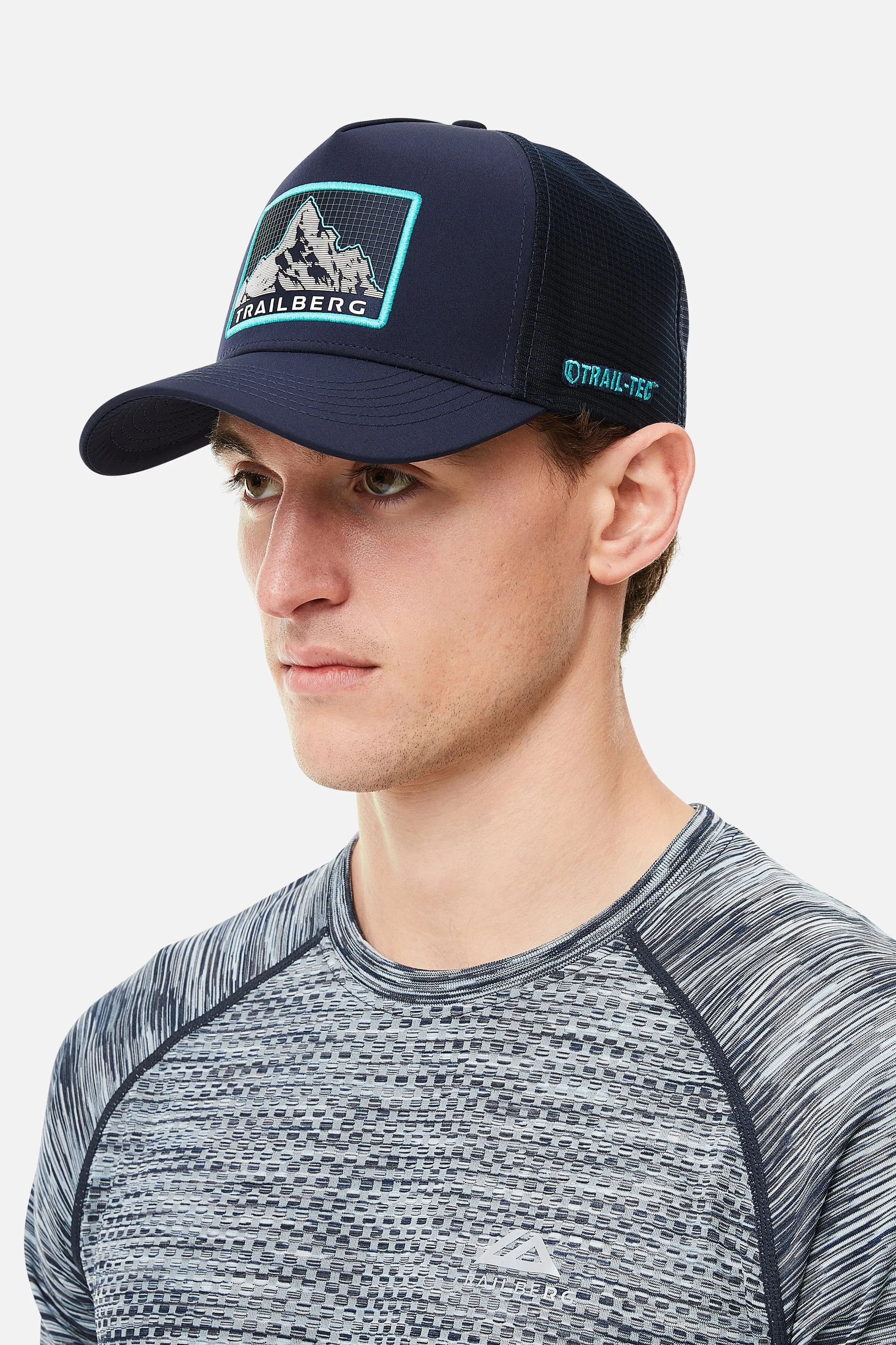Stonemount Trucker Cap - Blue sold by Trailberg product image thumbnail 2