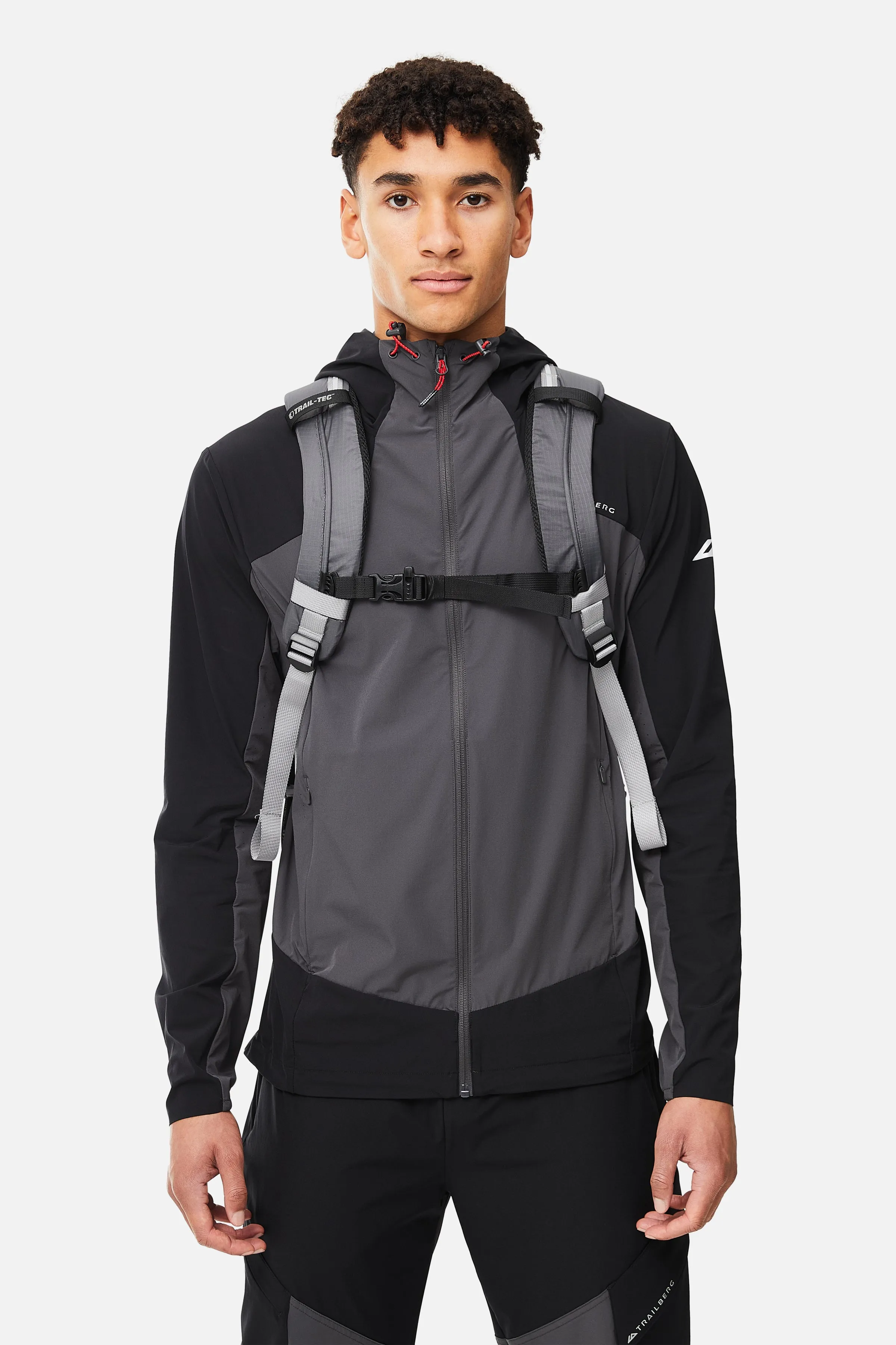 Valridge Backpack - Black/Charcoal sold by Trailberg product image thumbnail 2