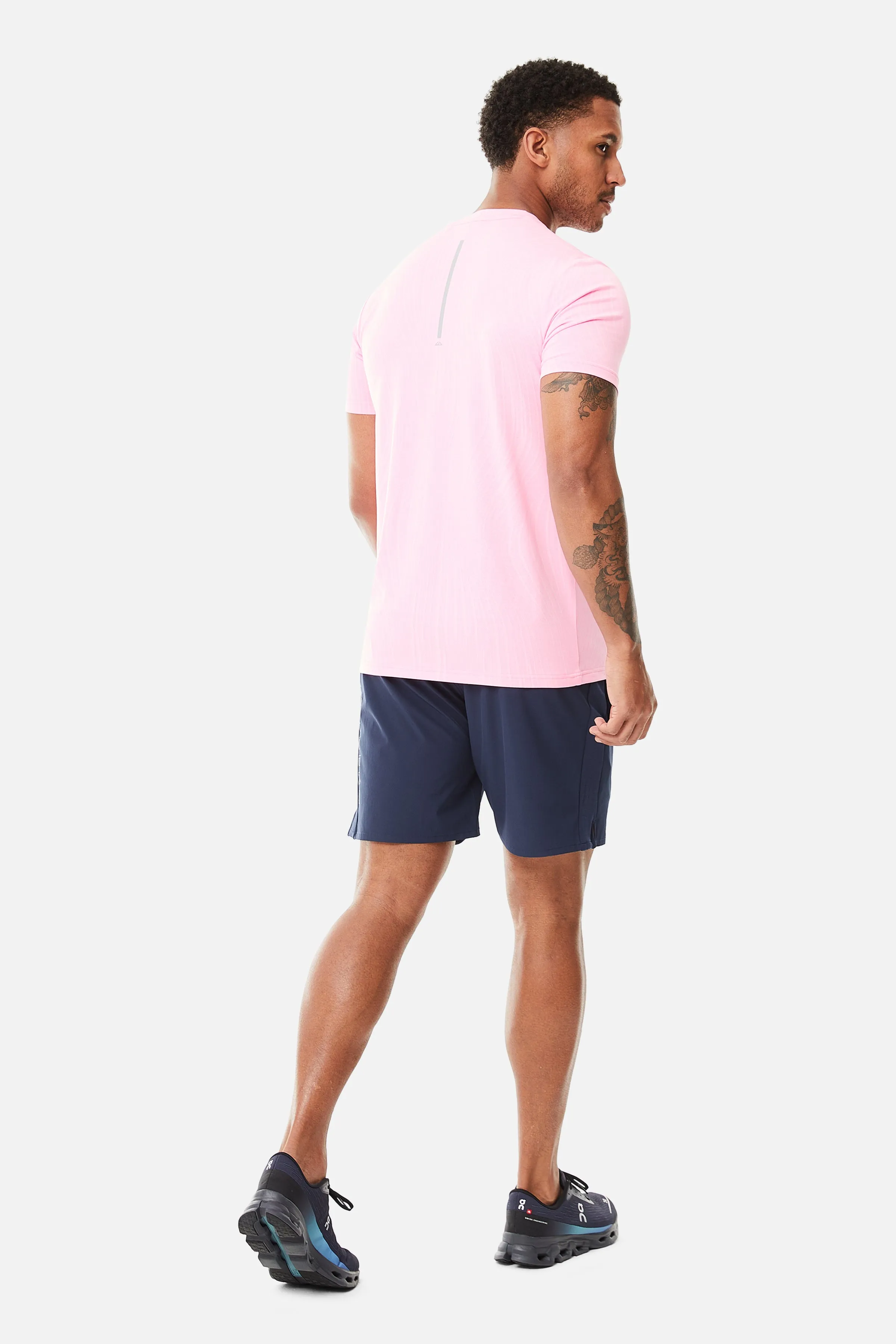 Vertex Jacquard Tee - Candy Cotton/Sugar Plum sold by Trailberg product image thumbnail 4