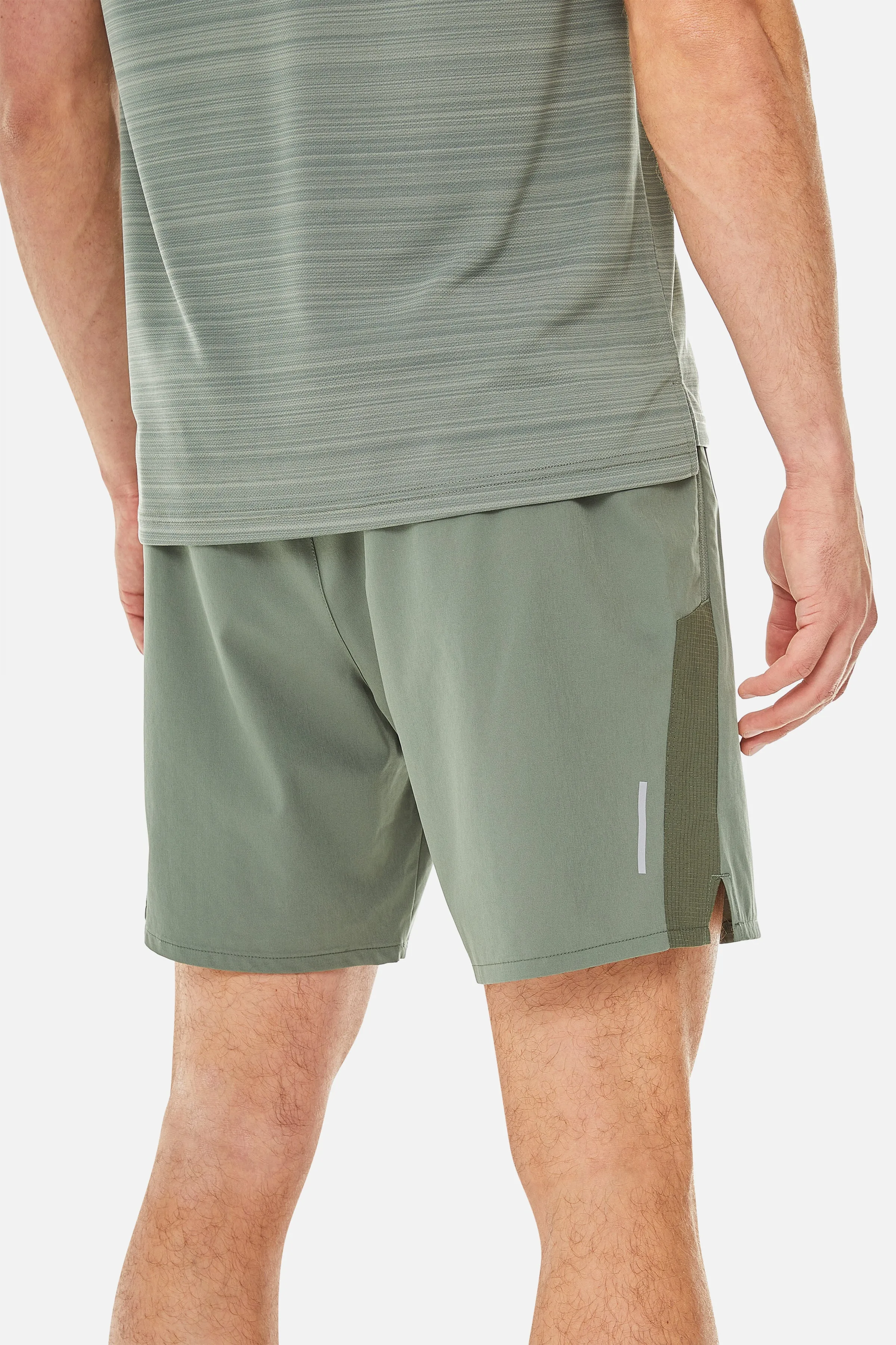 Triathlon SS25 Short - Pine Dust/Dark Fern sold by Trailberg product image thumbnail 4