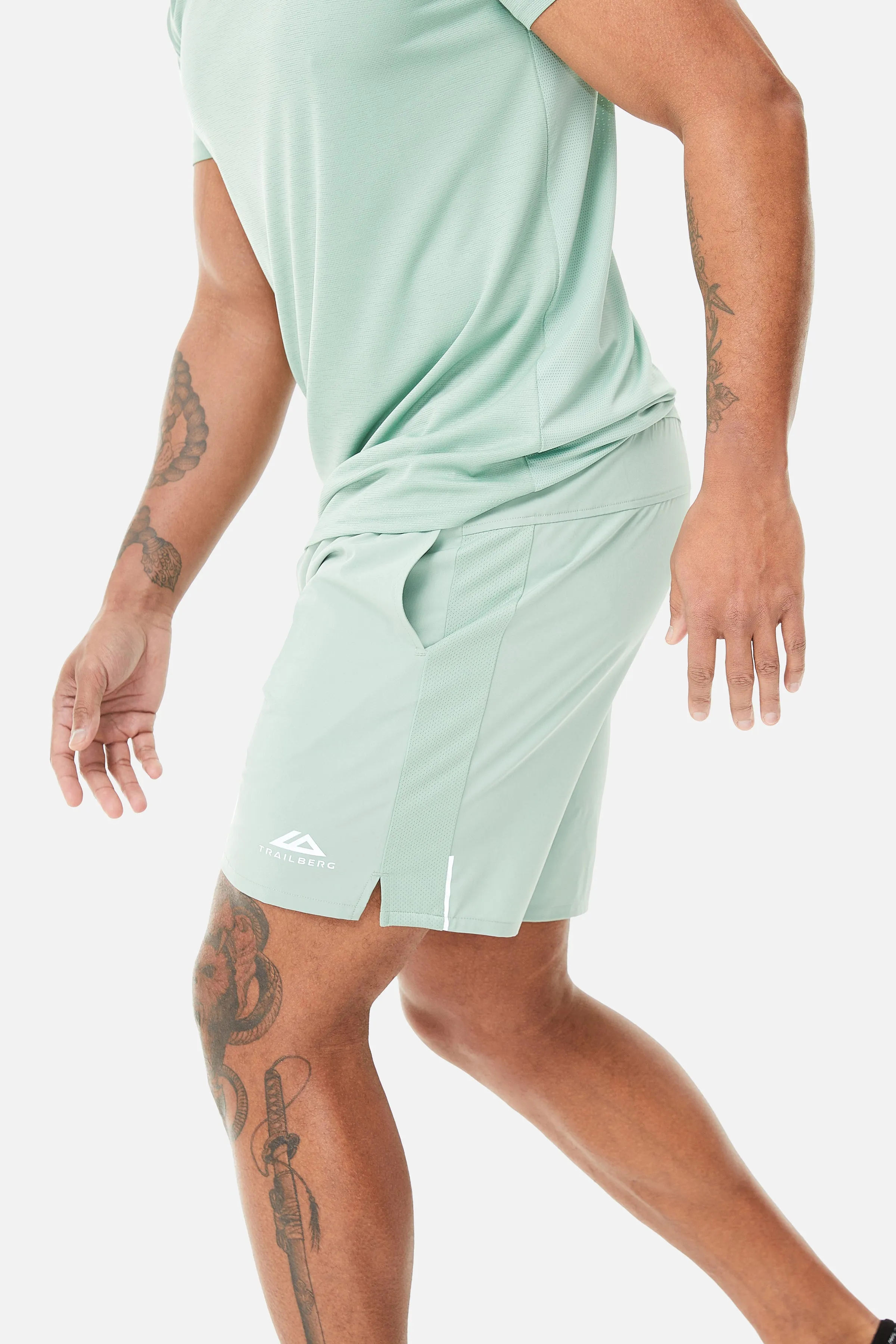 Essentials 2.0 Shorts - Olive Green sold by Trailberg