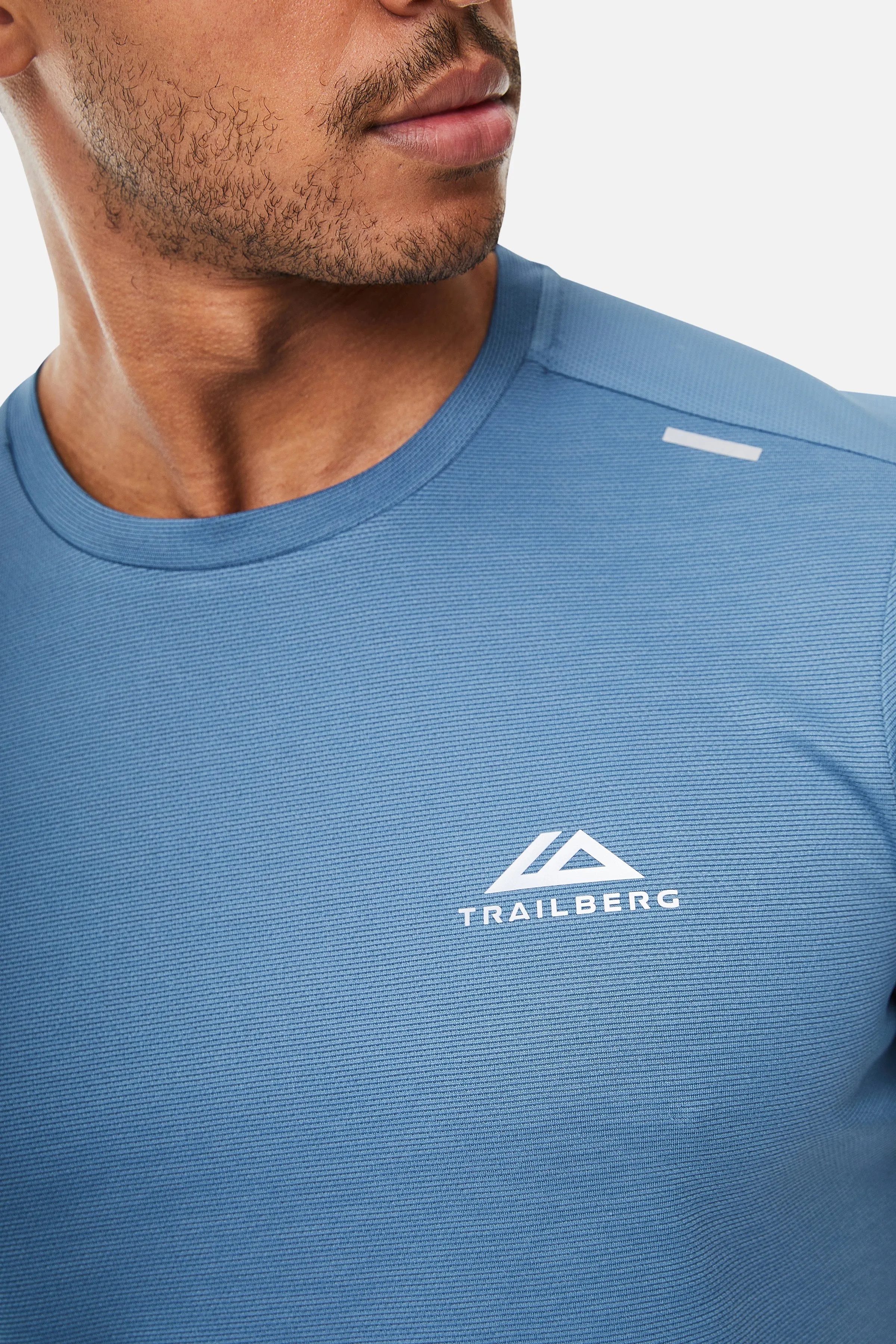 Crest Tee - Astra Blue sold by Trailberg product image thumbnail 5