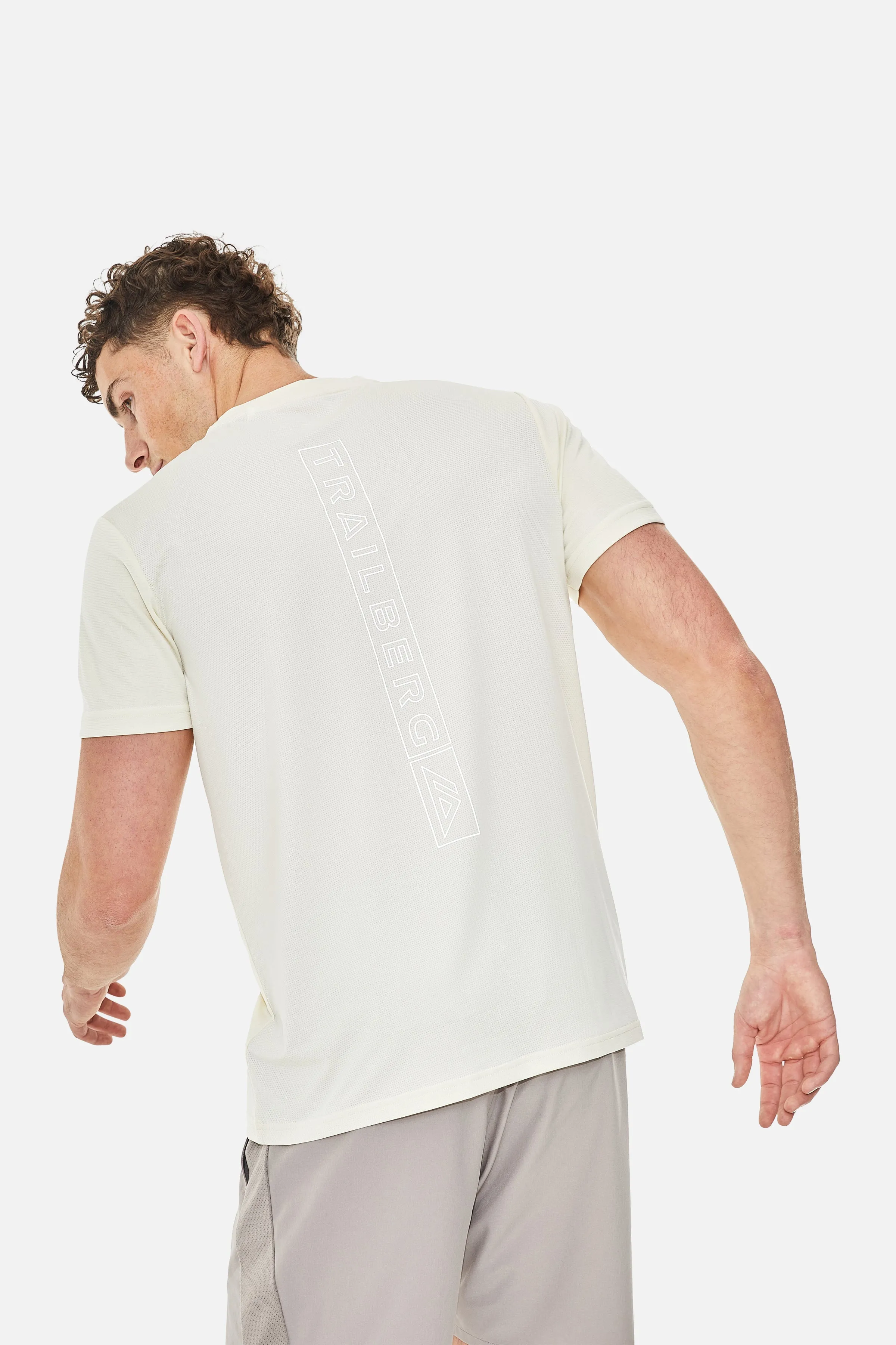 Crest Tee - Dune White sold by Trailberg product image thumbnail 2