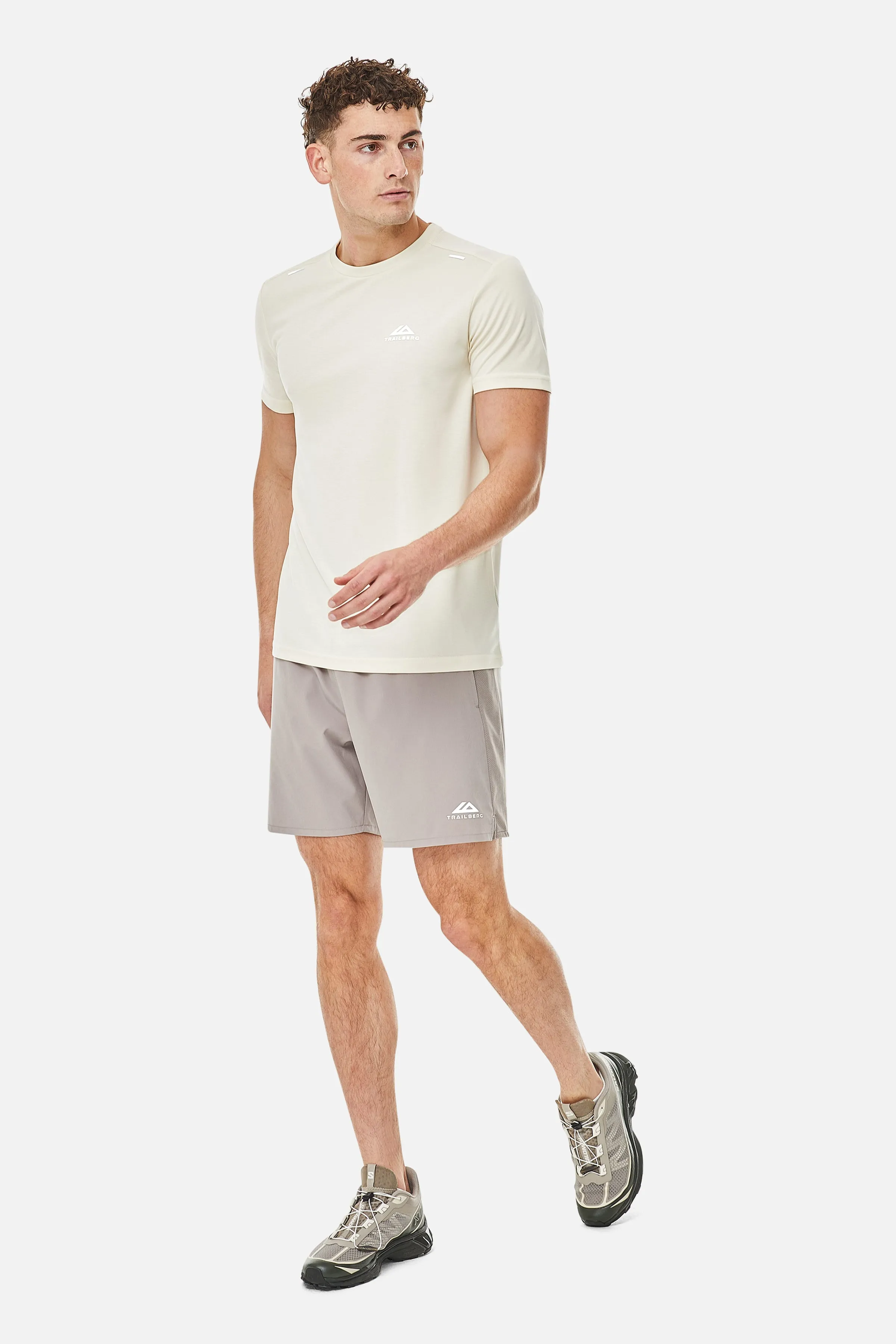 Crest Tee - Dune White sold by Trailberg product image thumbnail 4