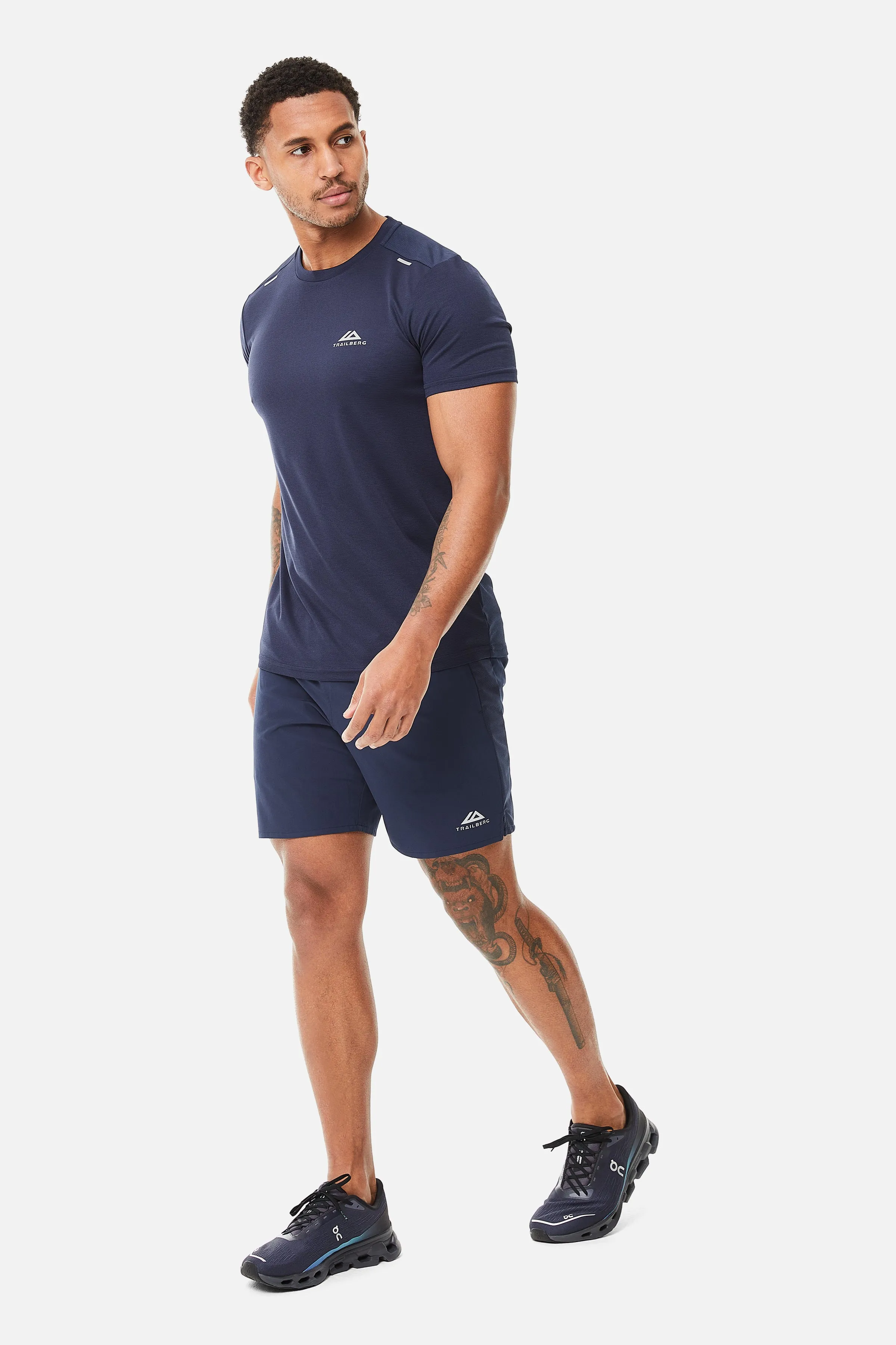 Crest Tee - Navy Blue sold by Trailberg product image thumbnail 5