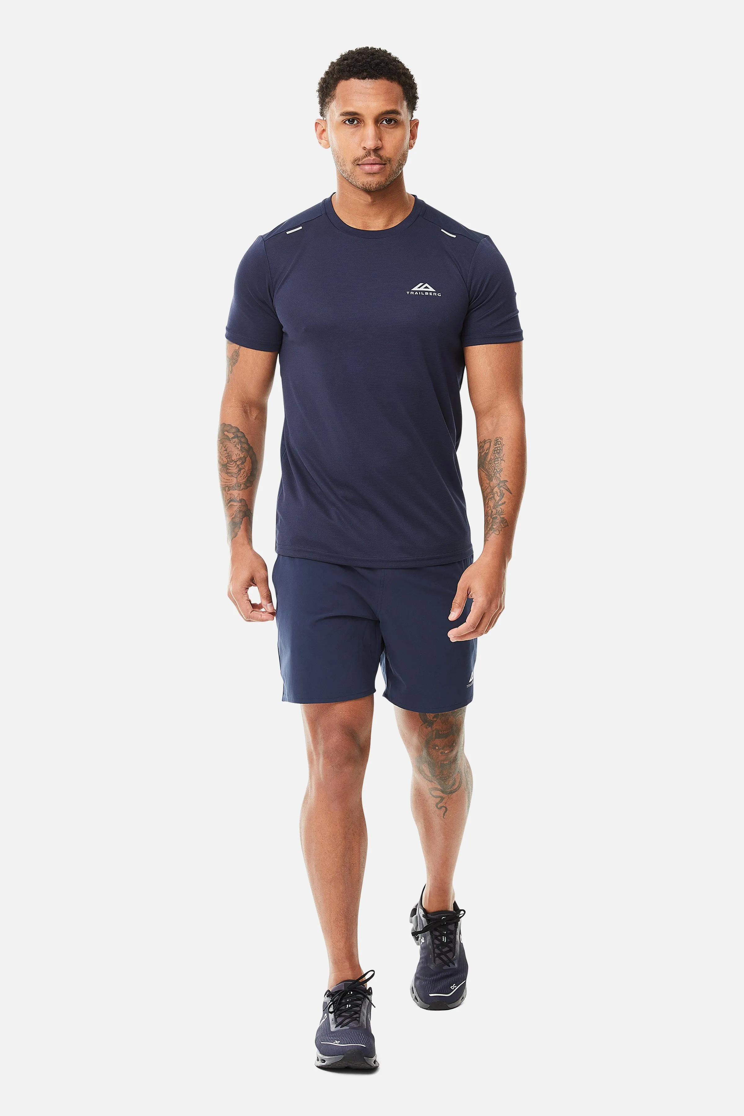 Crest Tee - Navy Blue sold by Trailberg product image thumbnail 4