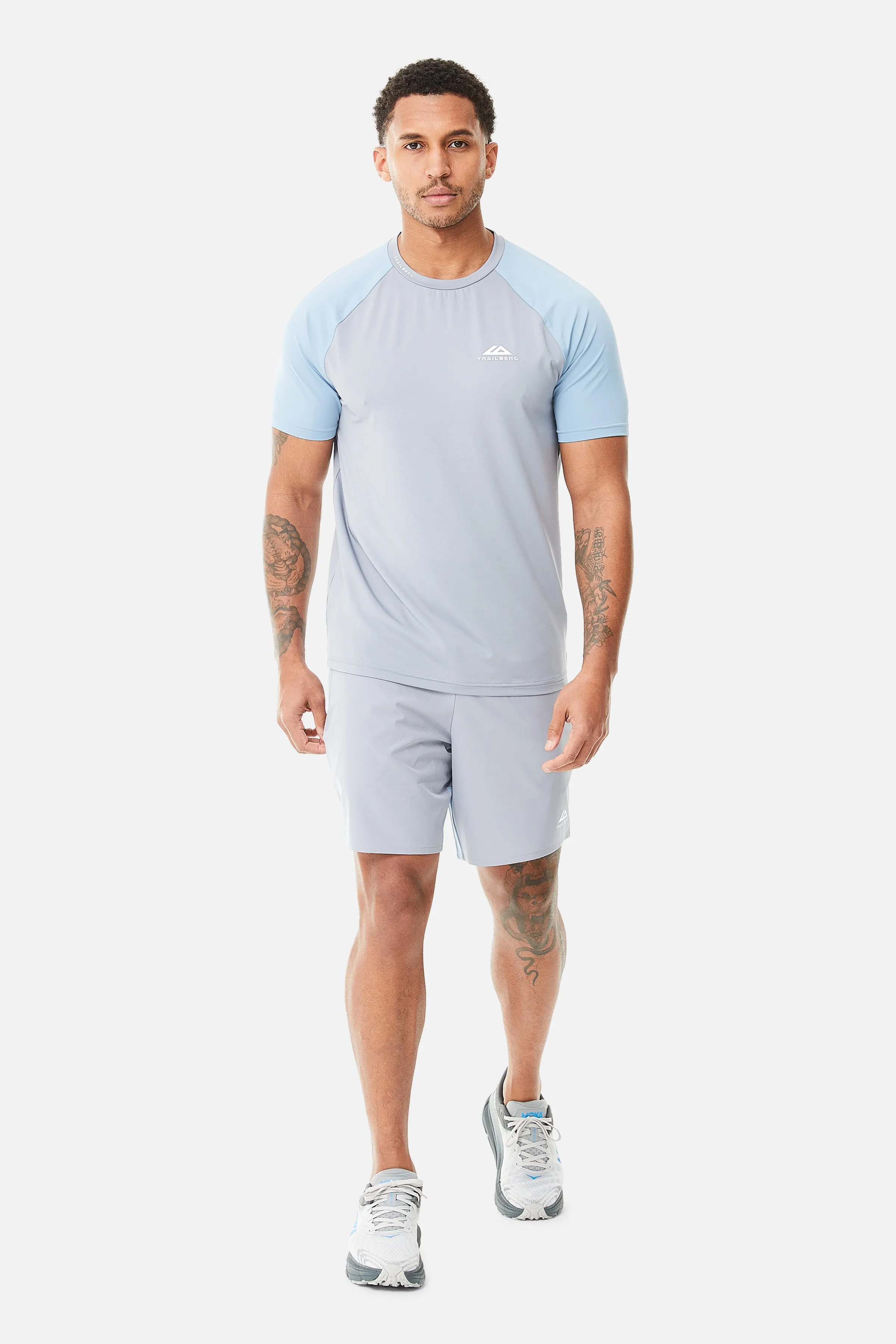 Aperture Tee - Cloud Haze/Washed Indigo sold by Trailberg product image thumbnail 3