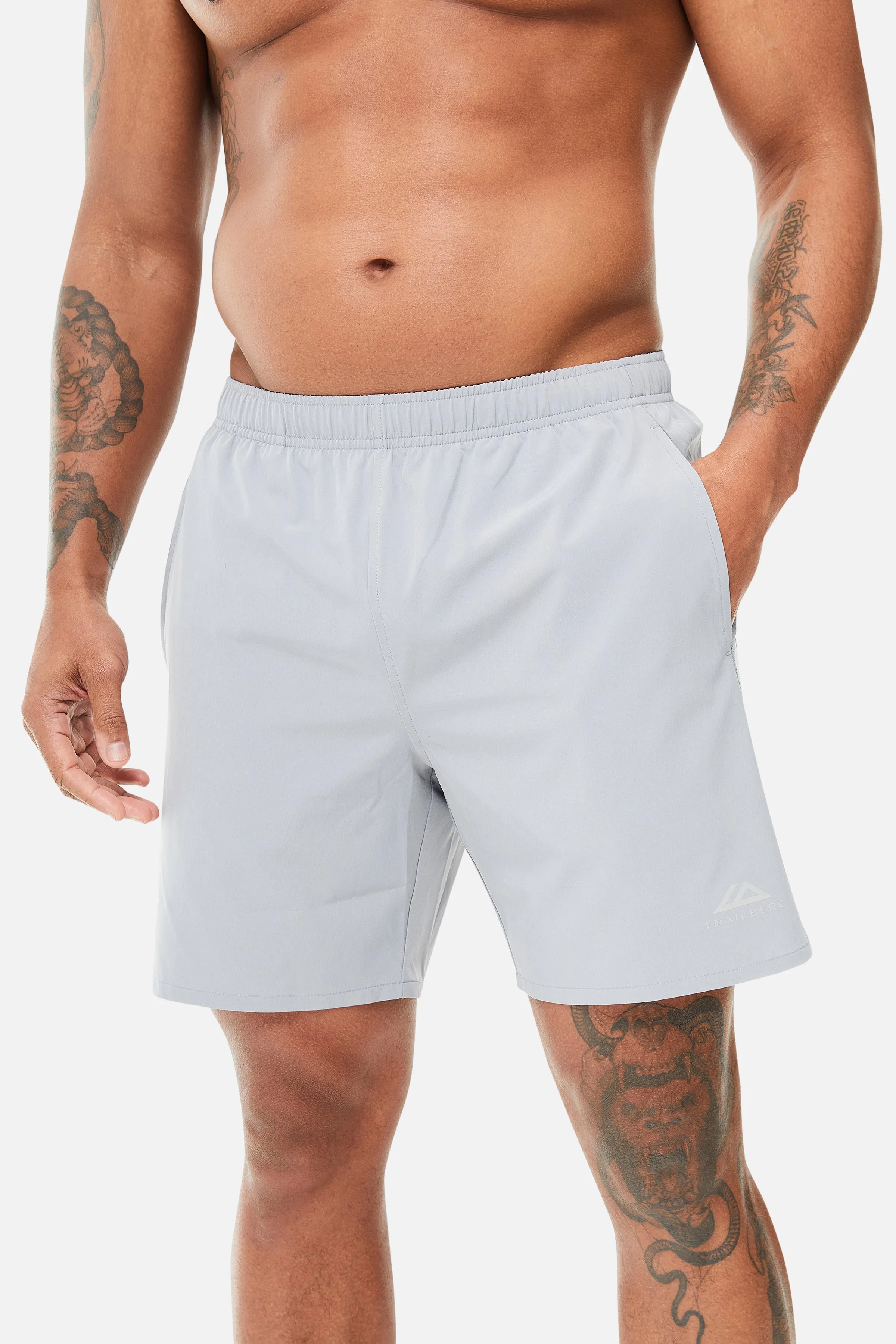 Essentials 2.0 Shorts - Frosted Fog sold by Trailberg product image thumbnail 5