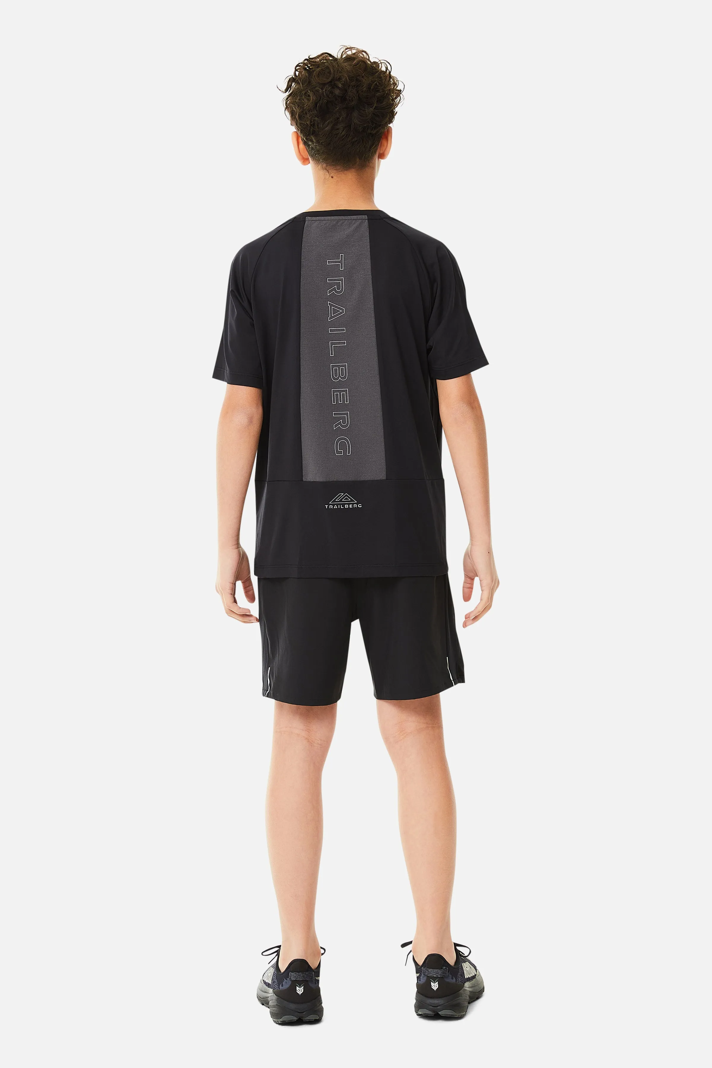 Boys Rapid Keyline Tee - Black/Volcano Grey sold by Trailberg product image thumbnail 3