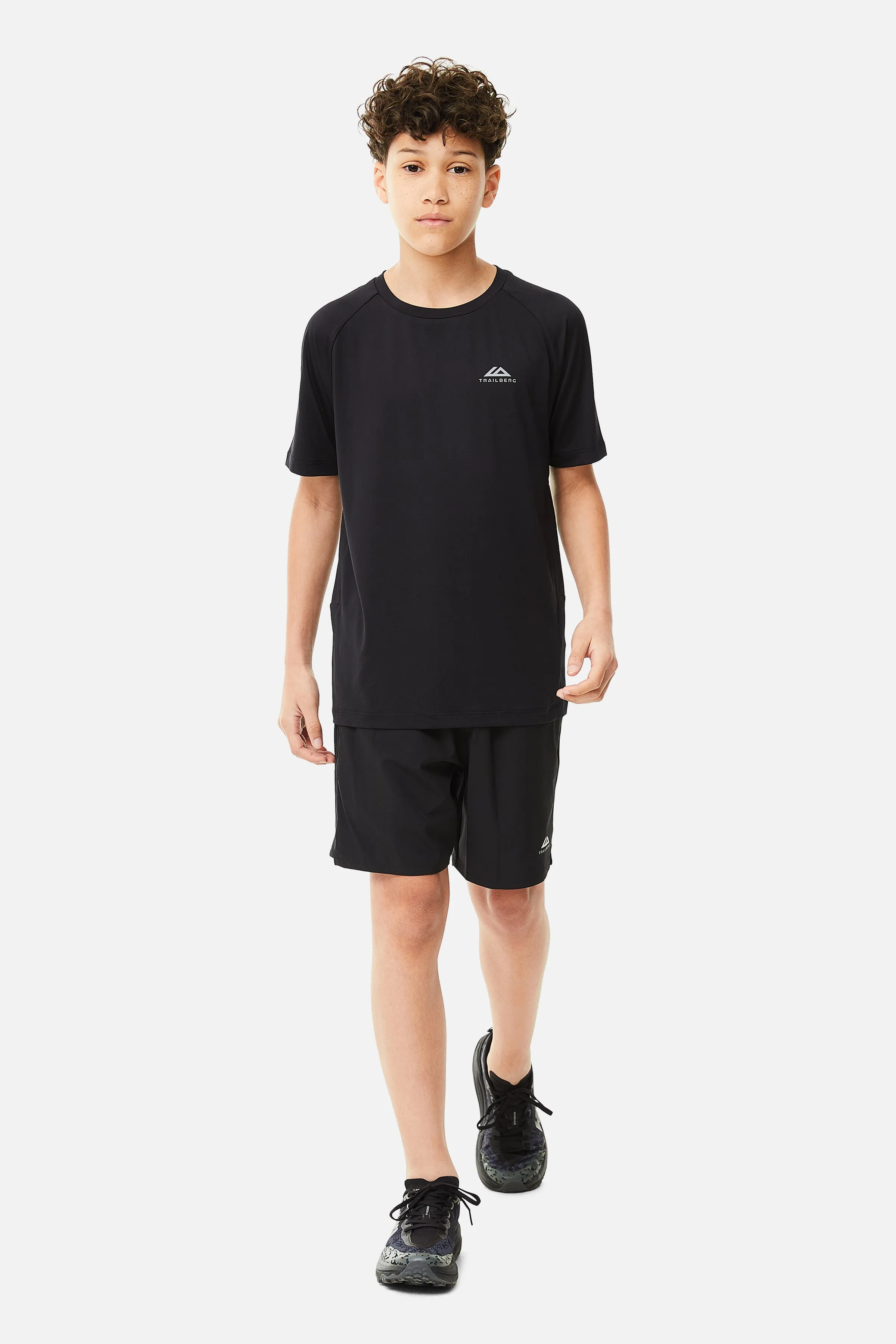 Boys Rapid Keyline Tee - Black/Volcano Grey sold by Trailberg product image thumbnail 4