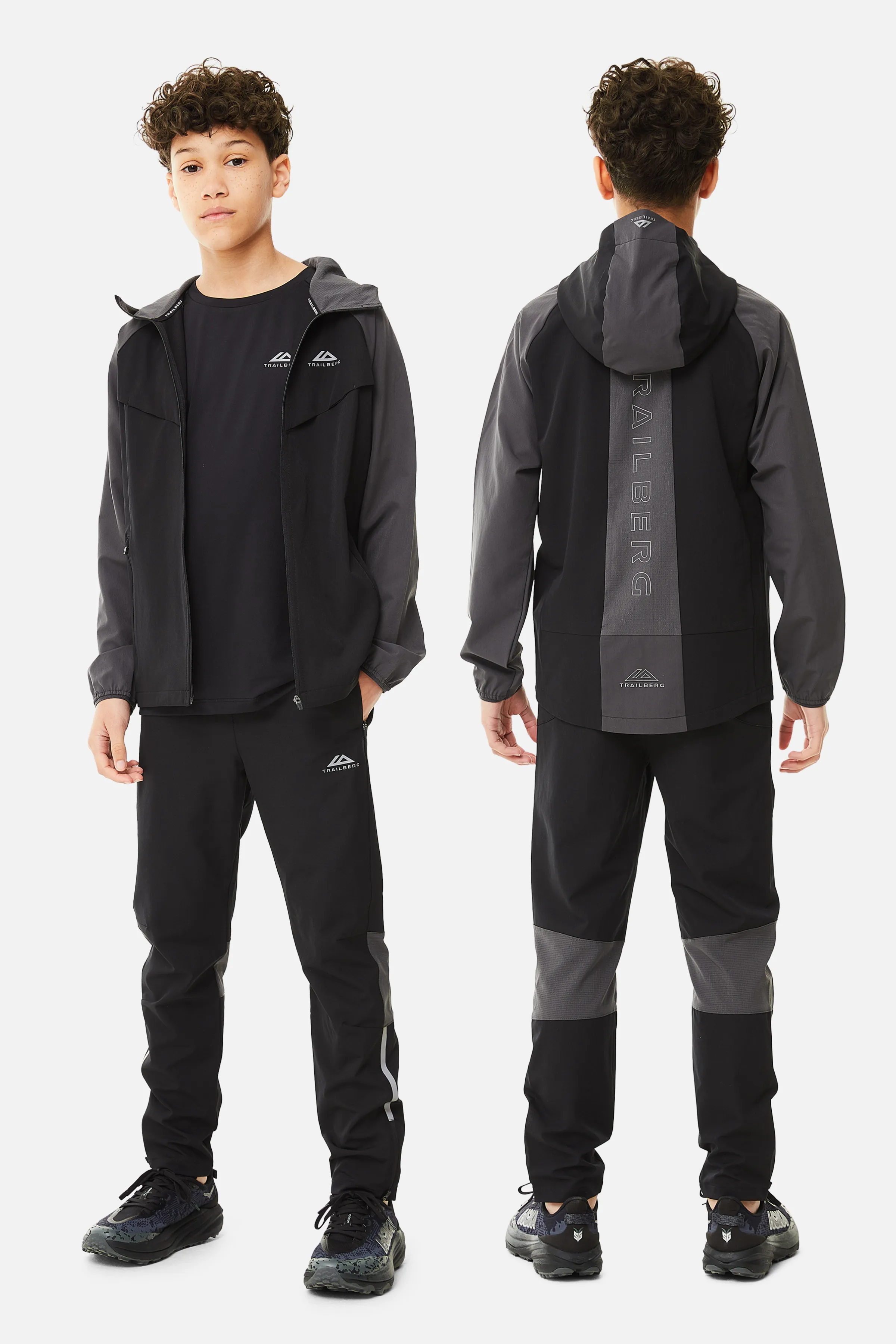 Boys Rapid Keyline Triset - Black/Volcano Grey sold by Trailberg
