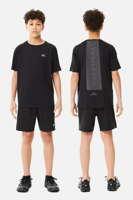 Boys Rapid Keyline Essentials Twinset - Black/Volcano Grey sold by Trailberg