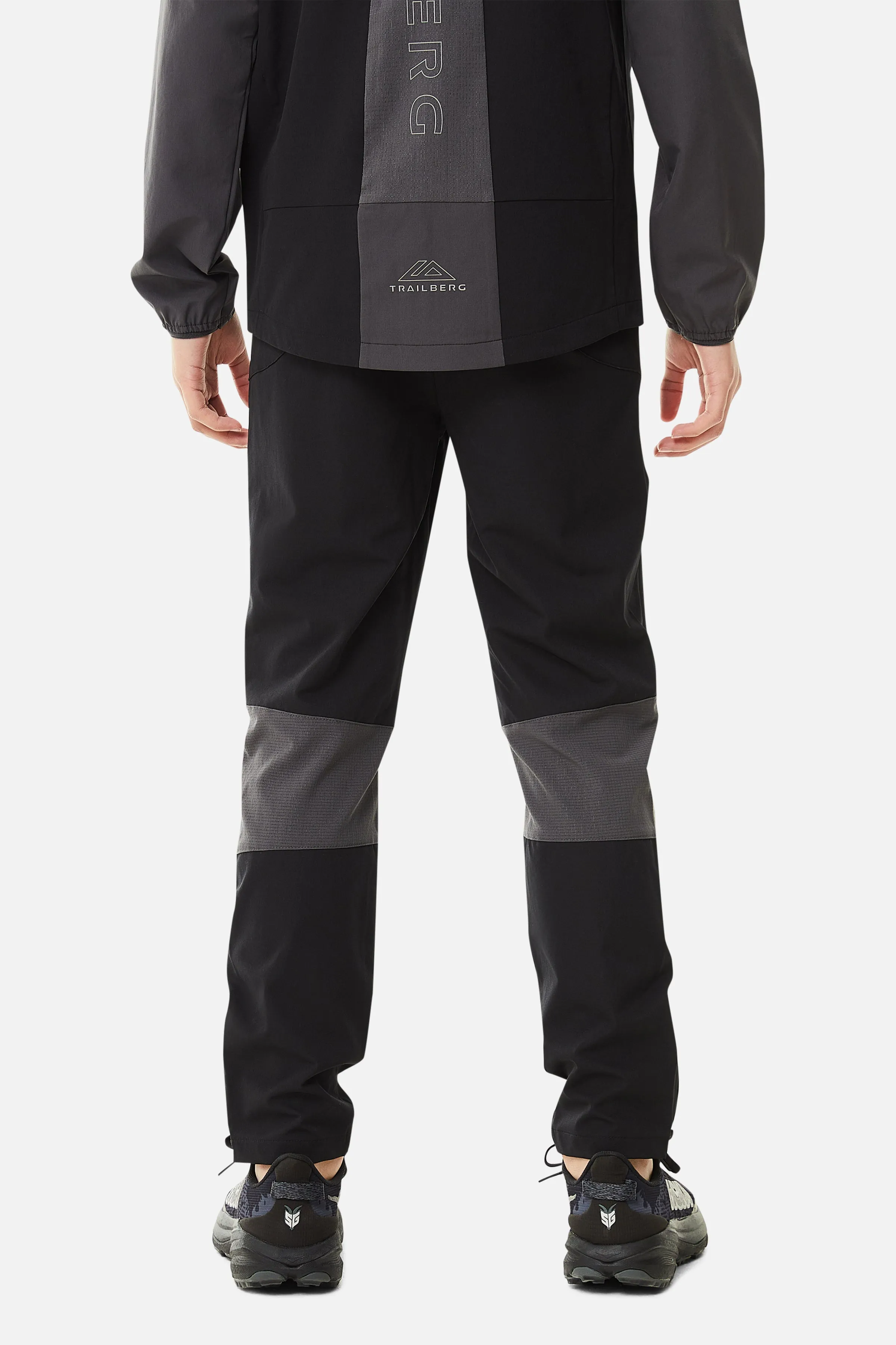 Boys Rapid Keyline Tracksuit - Black/Volcano Grey sold by Trailberg product image thumbnail 5