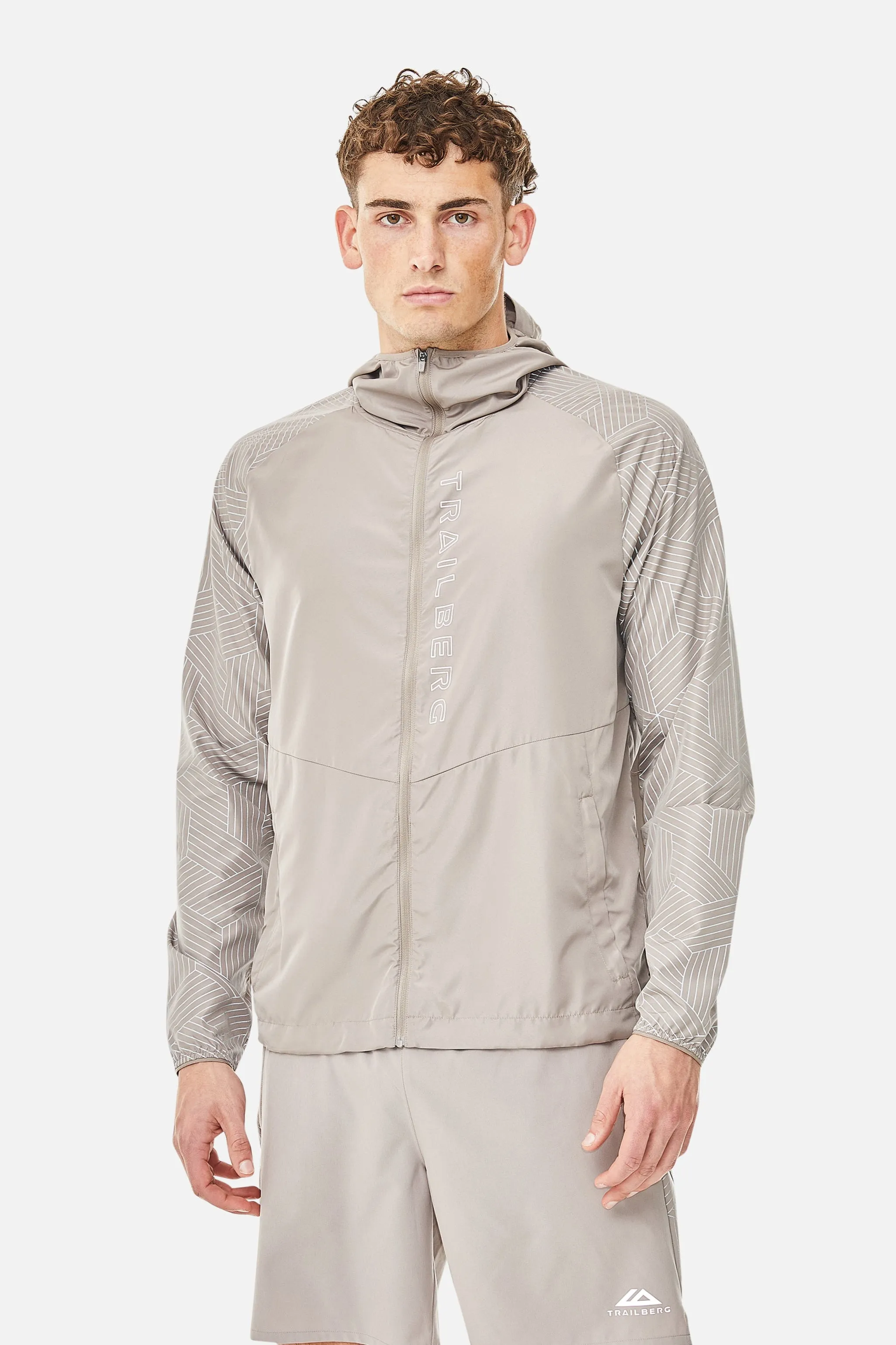 Axis Windbreaker - Pale Taupe sold by Trailberg