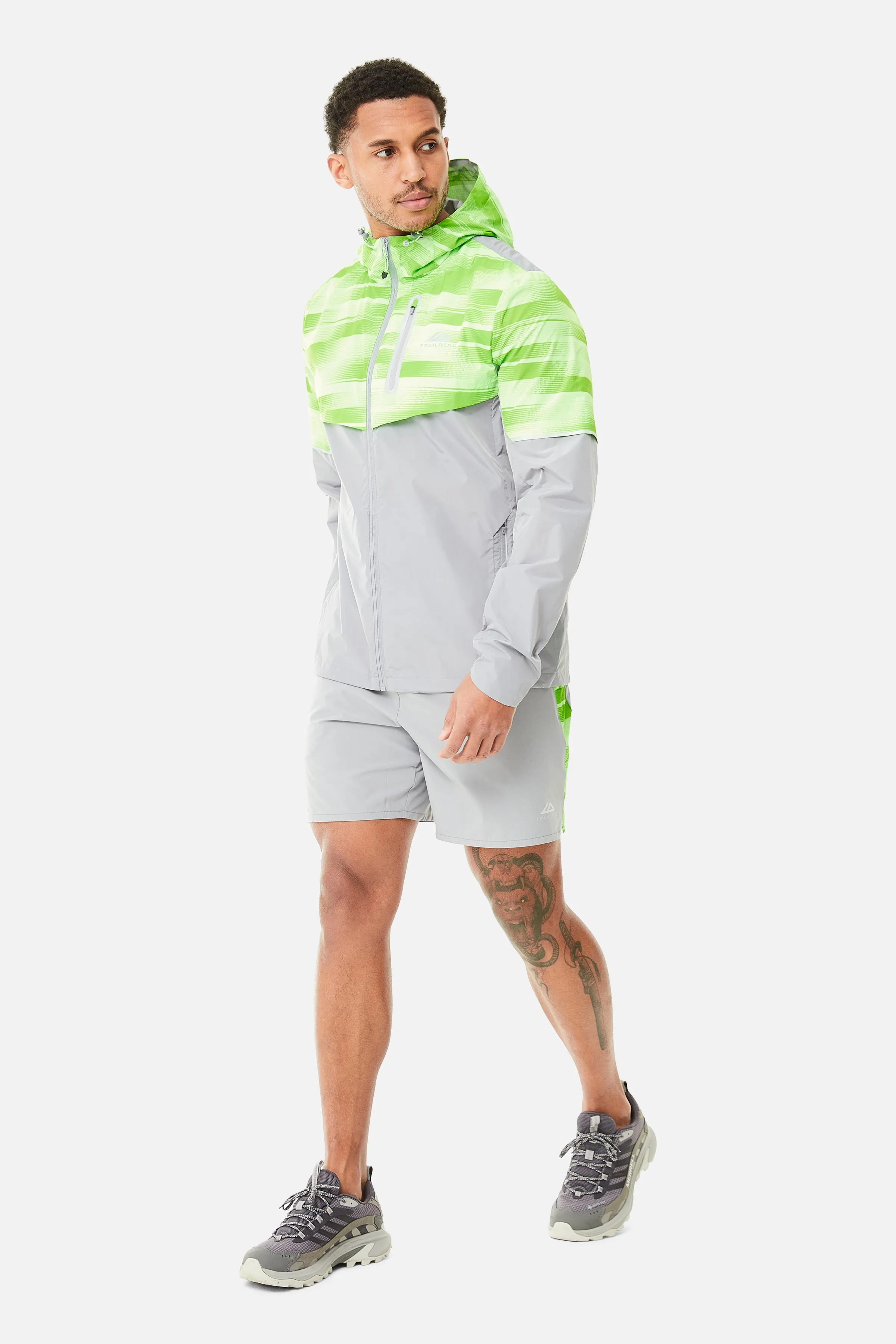Dimension 2.0 Windset - Moon Grey/Neon Lime/Vivid Green sold by Trailberg product image thumbnail 2