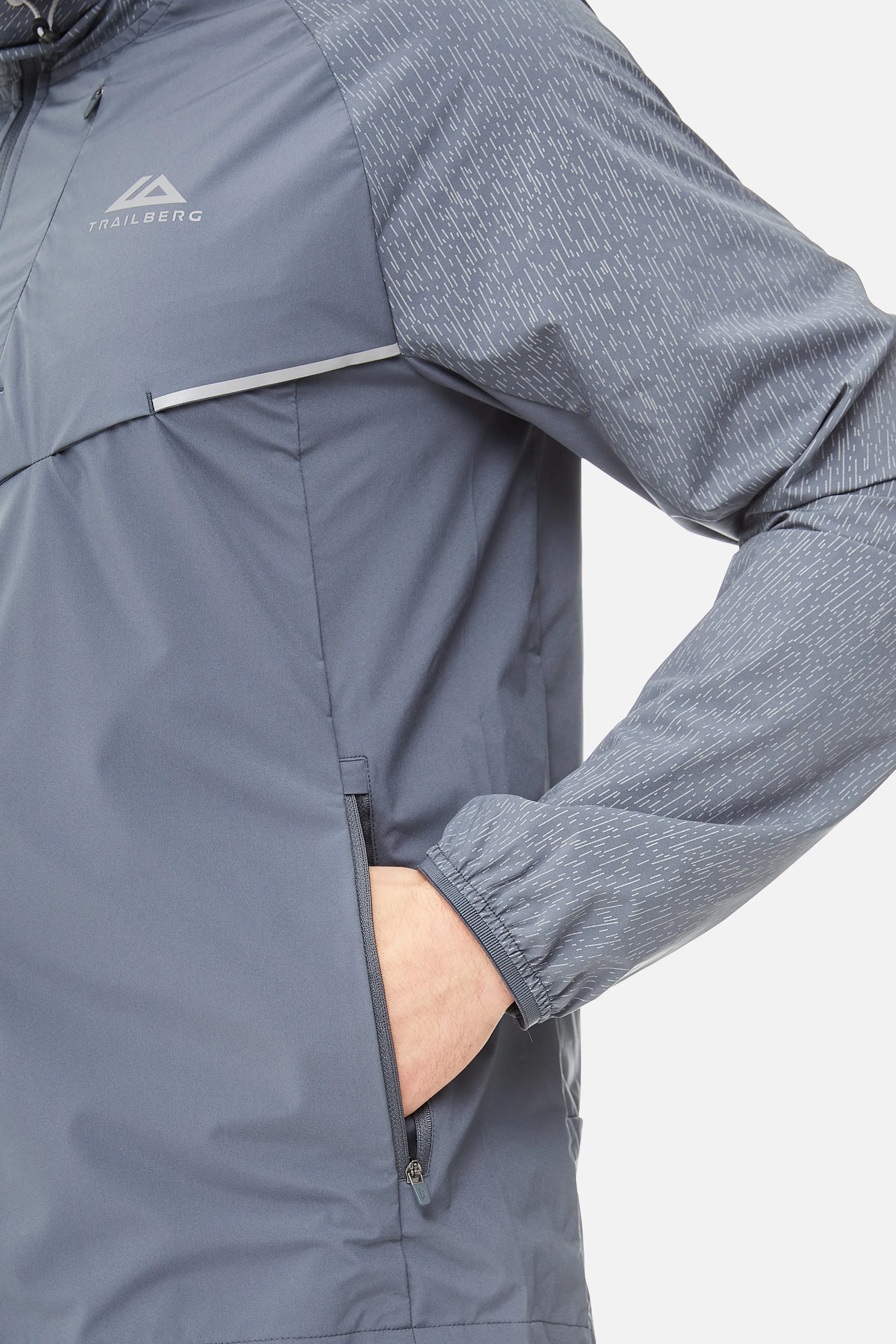 Reflect Windbreaker - Storm Grey sold by Trailberg product image thumbnail 4