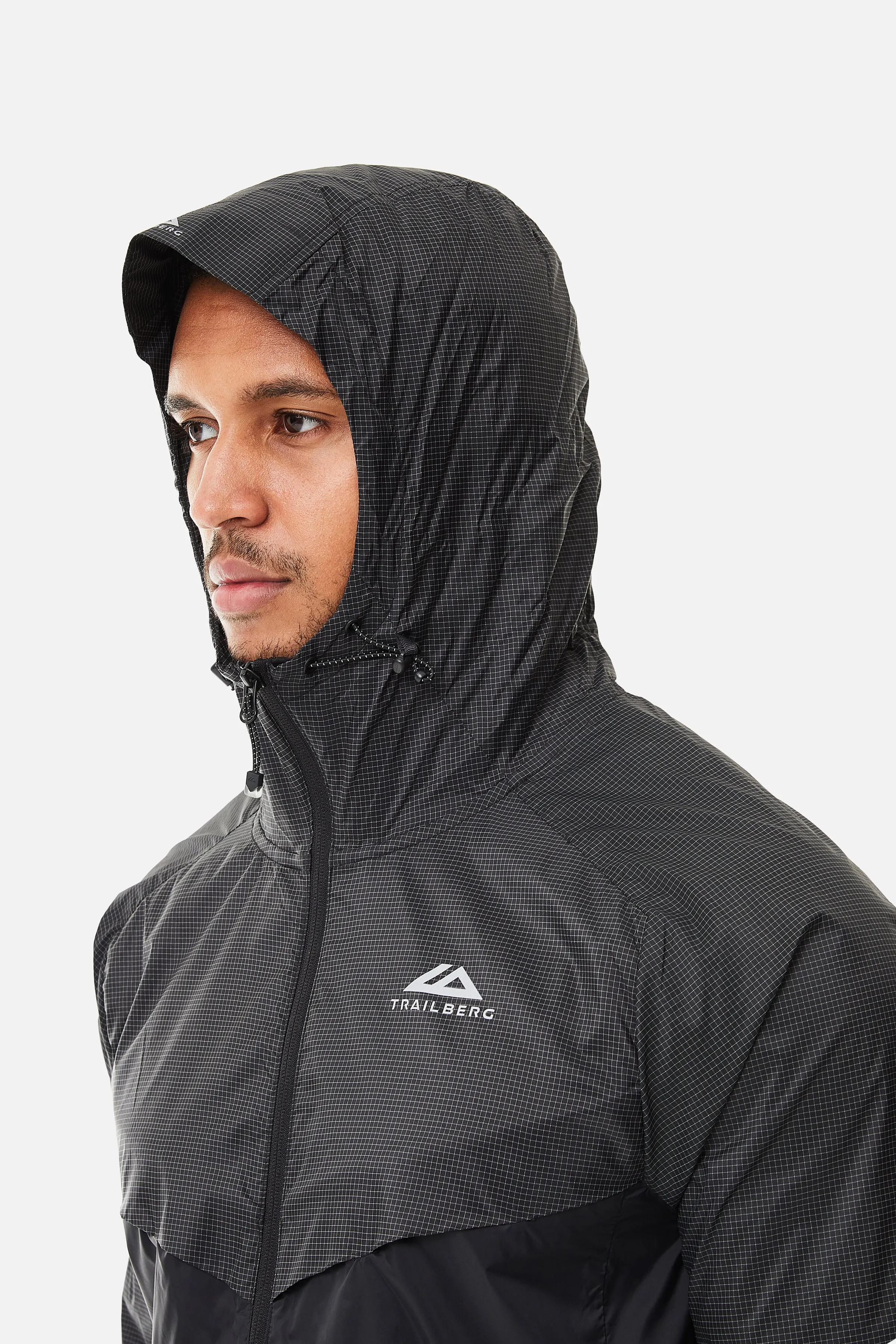 Rapid Grid Windbreaker - Black sold by Trailberg product image thumbnail 5
