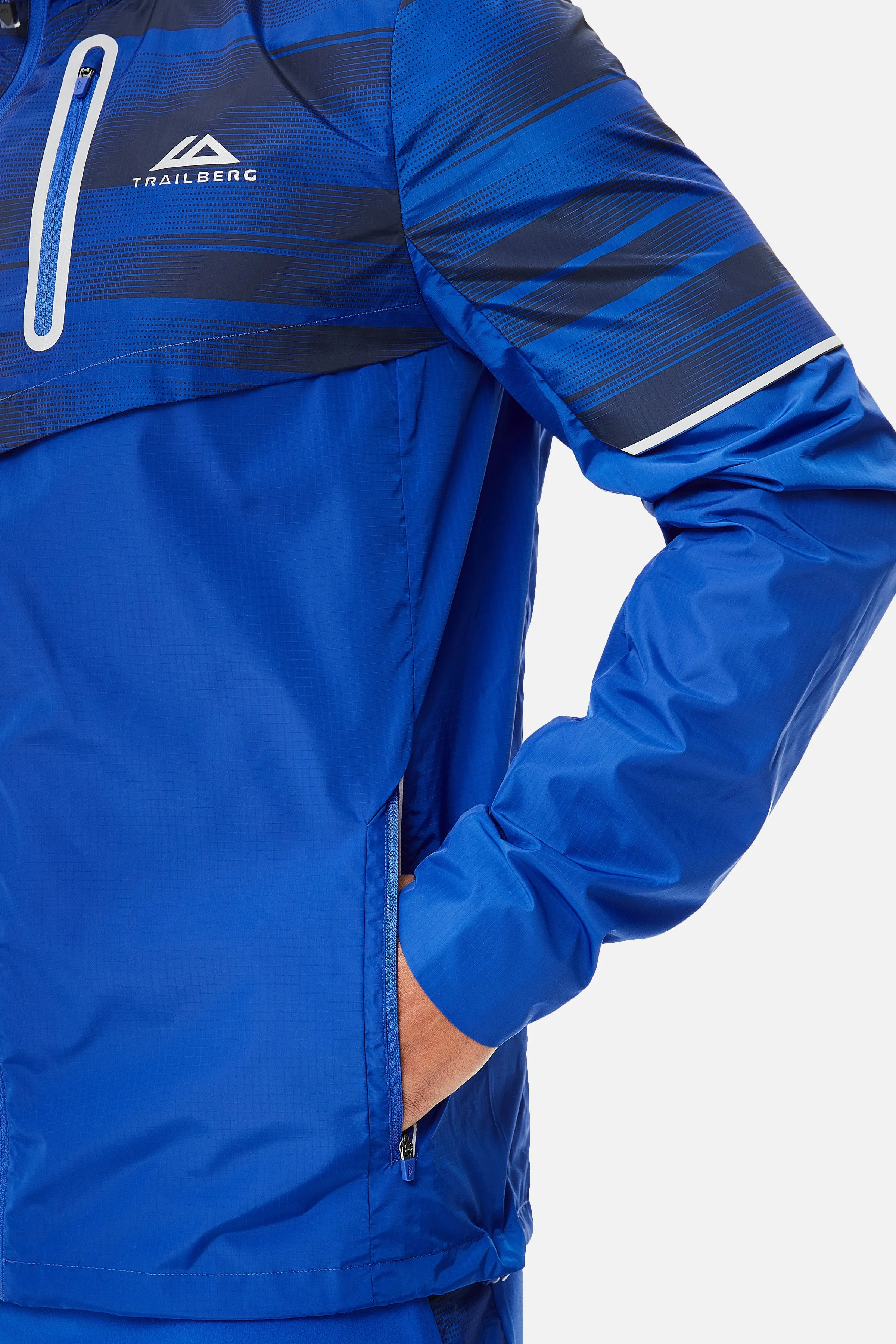 Dimension 2.0 Windbreaker - Twilight Haze/Navy Blue sold by Trailberg product image thumbnail 4