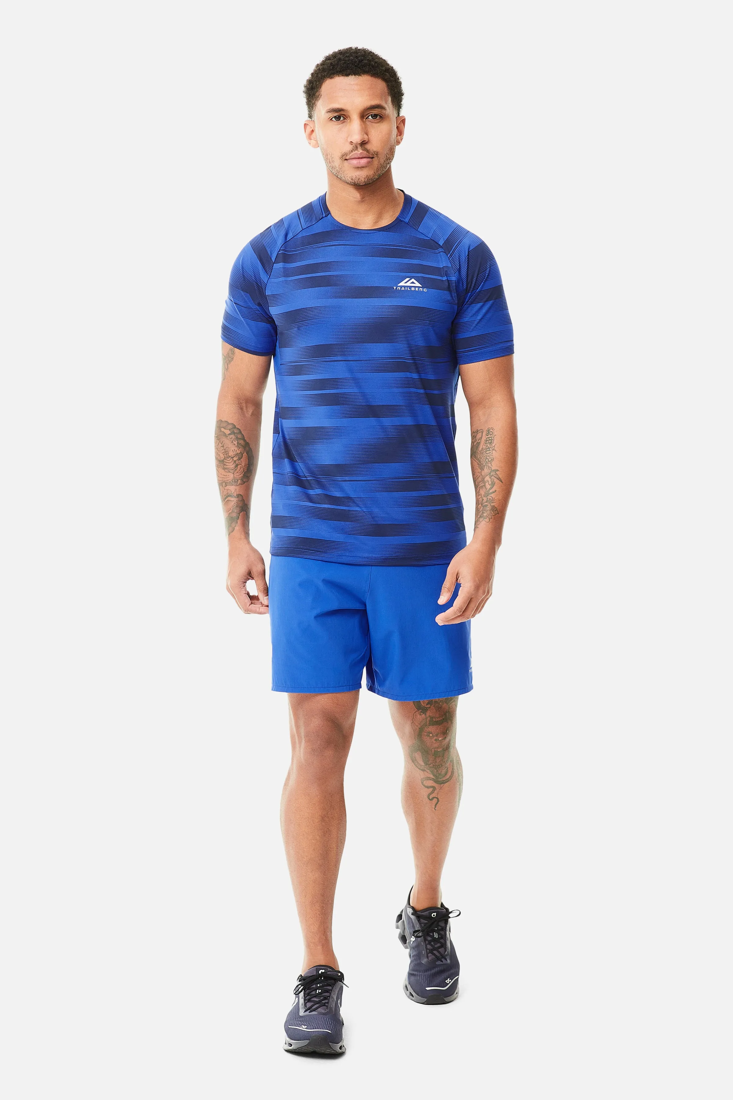 Dimension 2.0 Tee - Twilight Haze/Navy Blue sold by Trailberg product image thumbnail 2