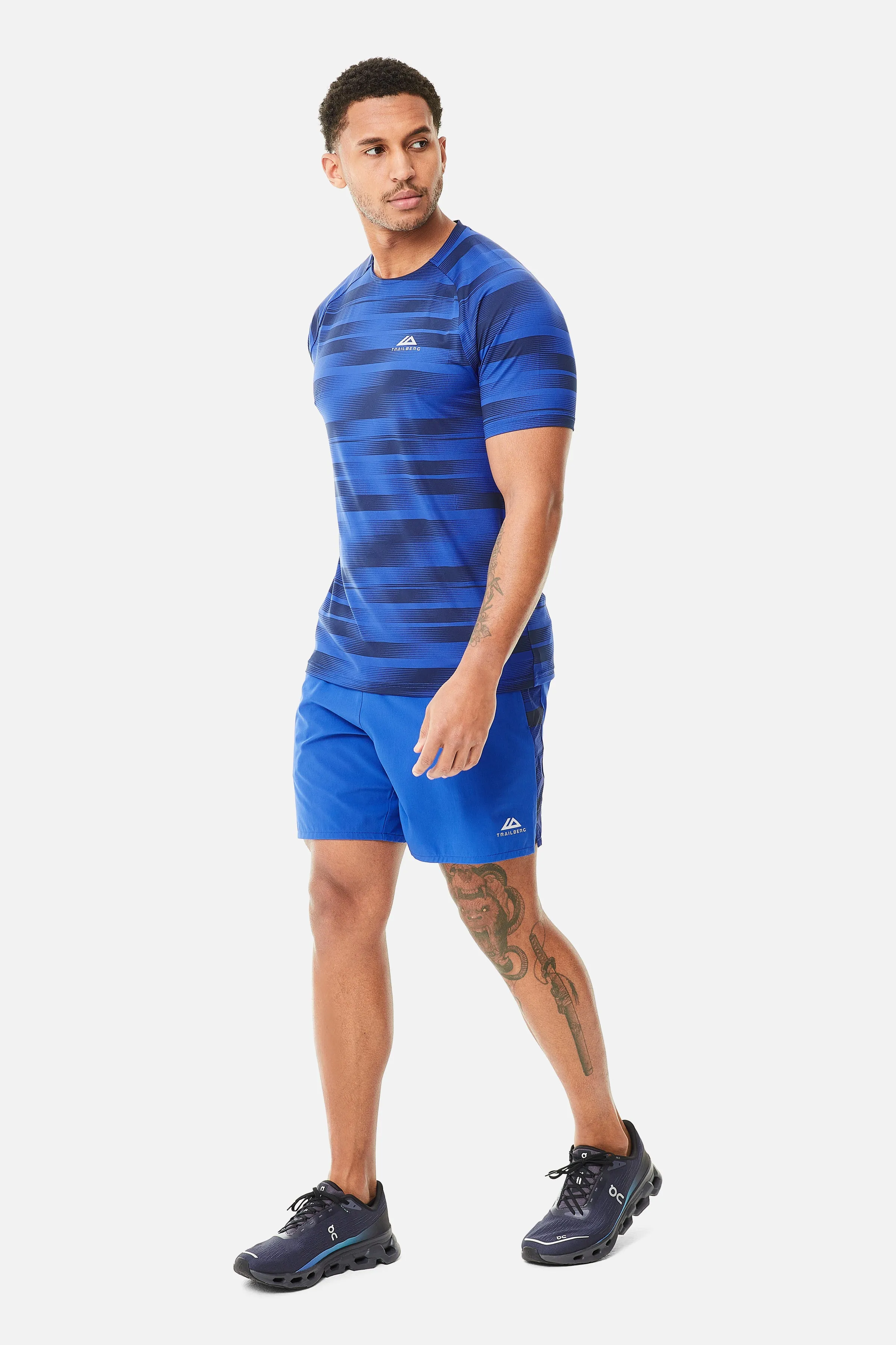 Dimension 2.0 Tee - Twilight Haze/Navy Blue sold by Trailberg product image thumbnail 3