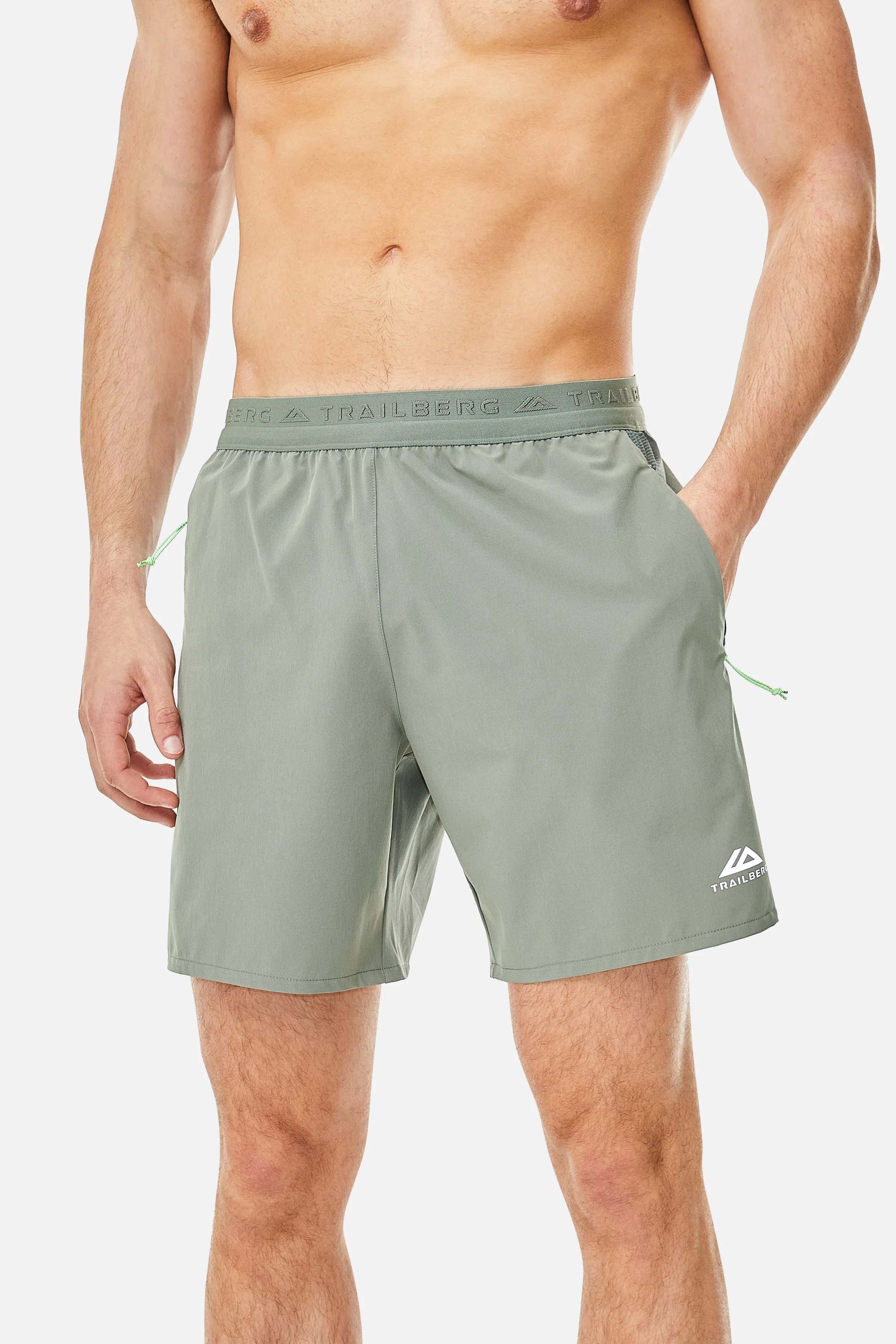 Dimension 2.0 Short - Pine Dust/Dark Fern sold by Trailberg product image thumbnail 5