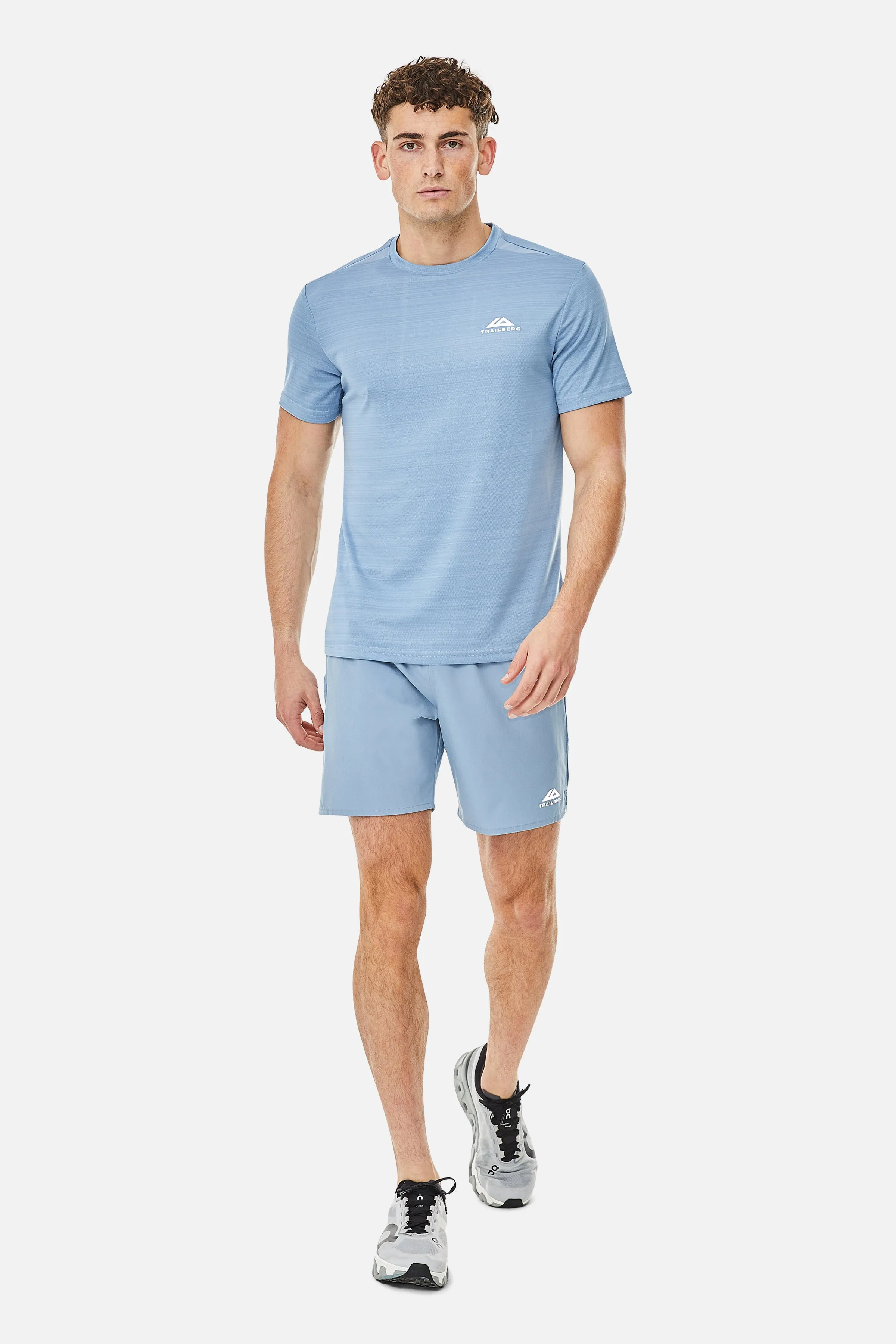 Cloud SS25 Tee - Washed Indigo/Frost Blue sold by Trailberg product image thumbnail 3