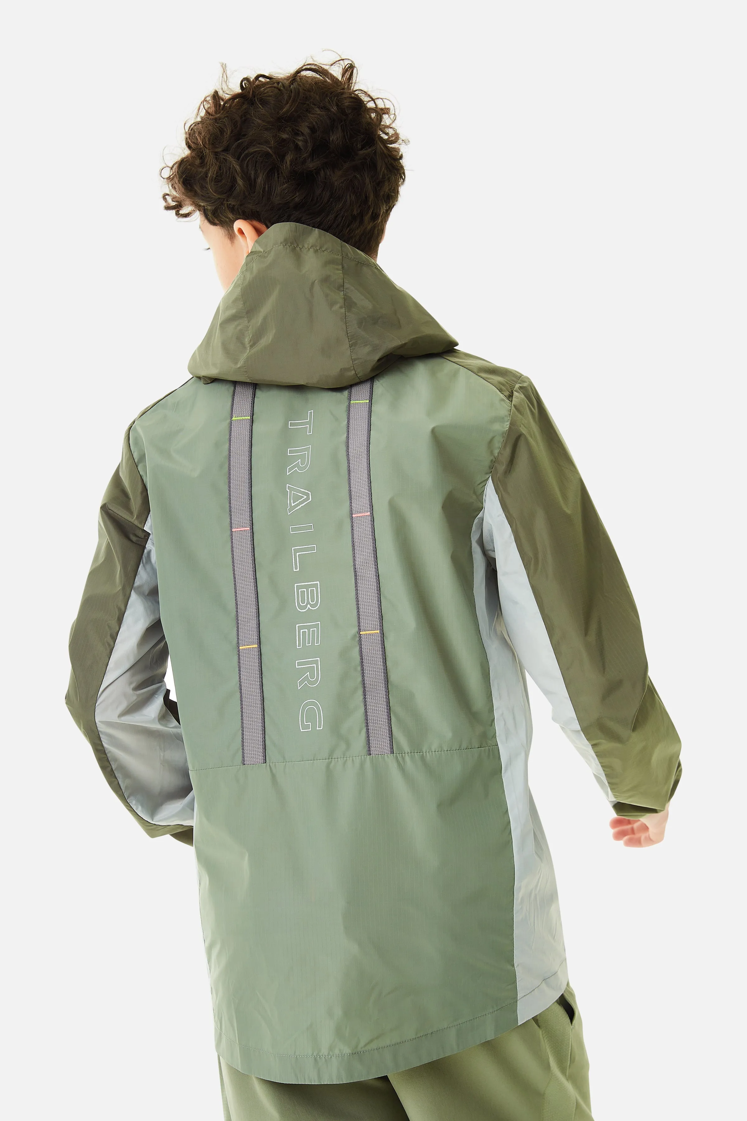 Boys Triathlon 2.0 Windbreaker - Pine Dust/Frosted Leaf sold by Trailberg product image thumbnail 2