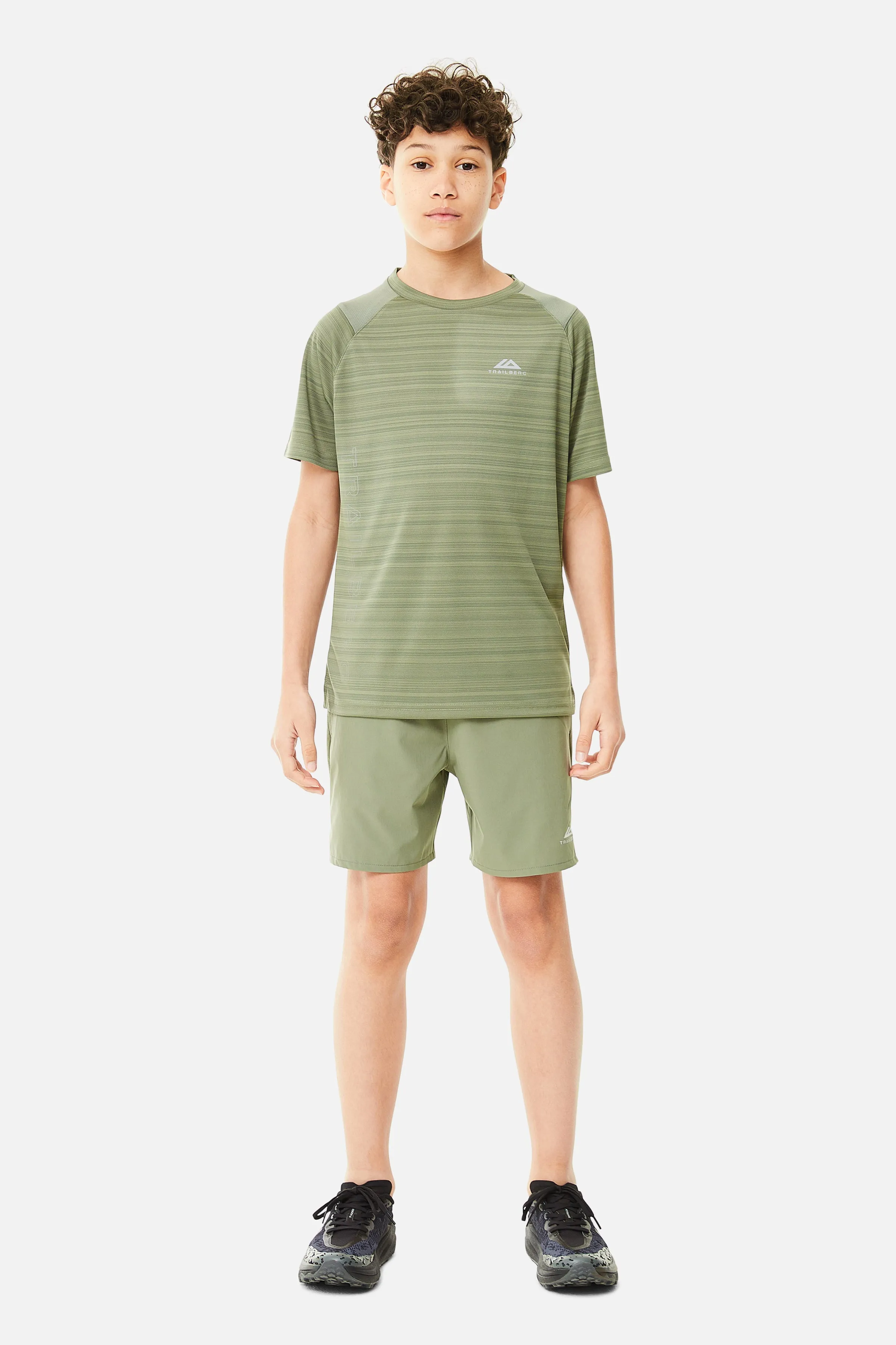 Boys Triathlon 2.0 Tee - Pine Dust sold by Trailberg product image thumbnail 2