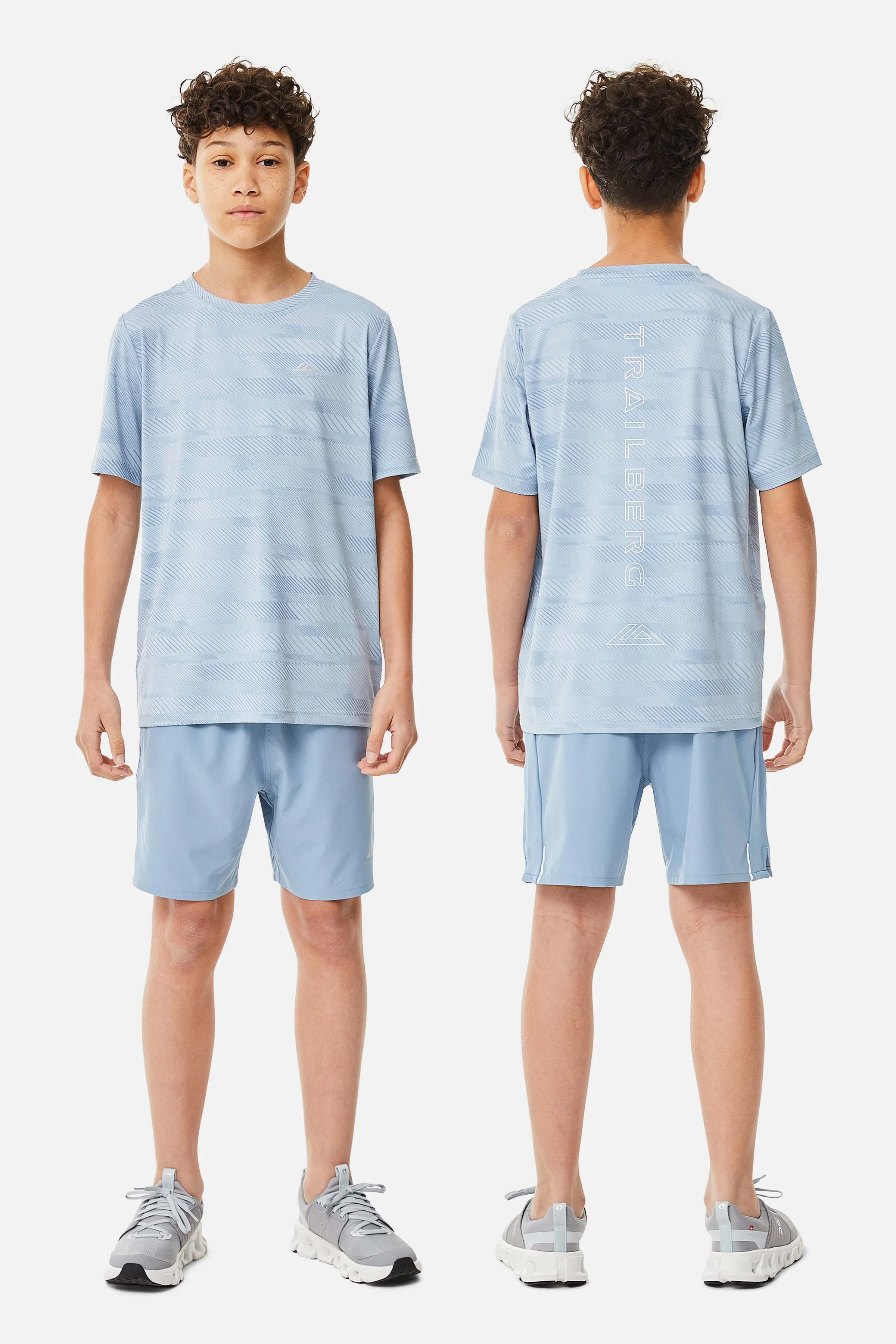 Boys Racer Essentials Twinset - Blue Frost/Washed Indigo sold by Trailberg